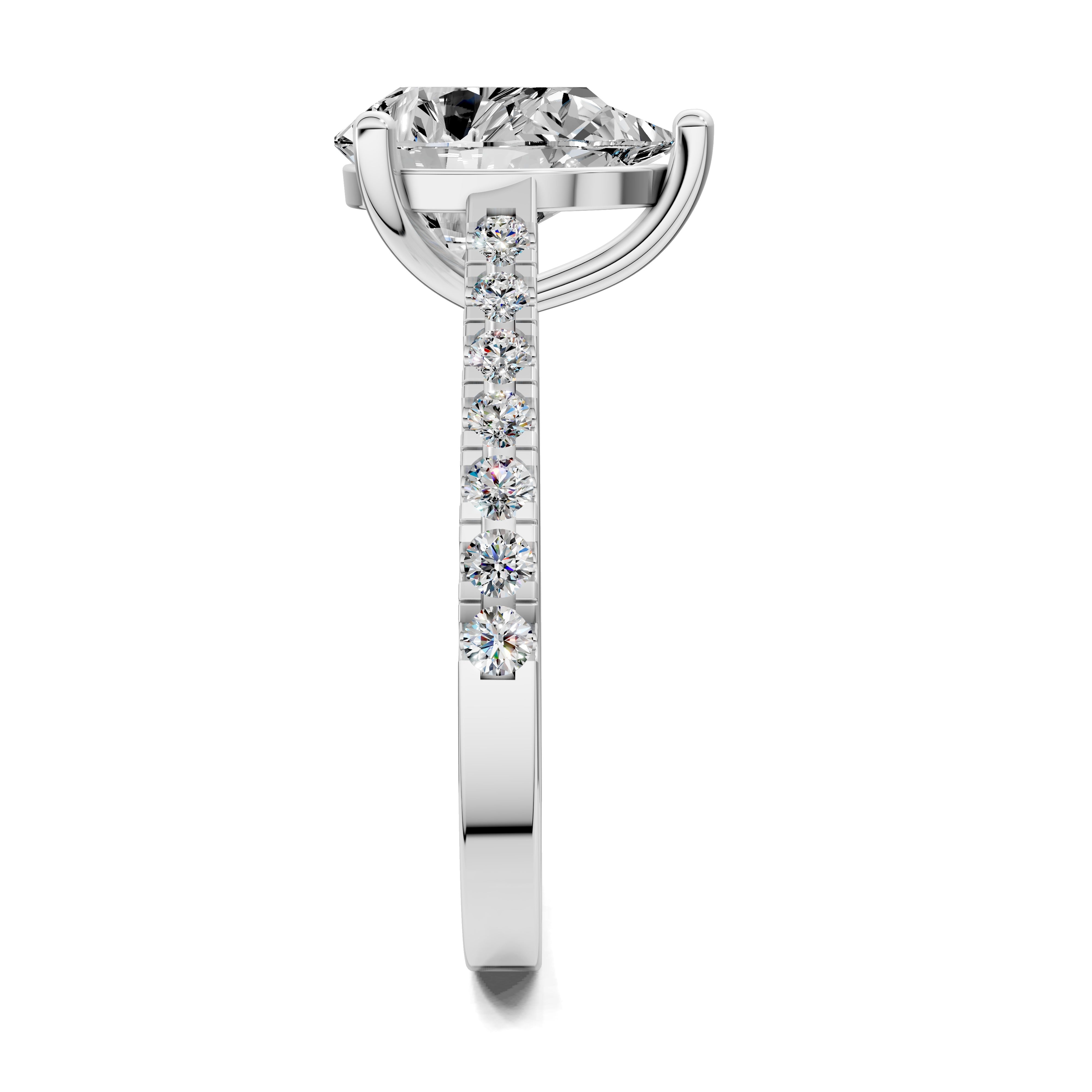 Seraphina Pavé Cathedral Ring