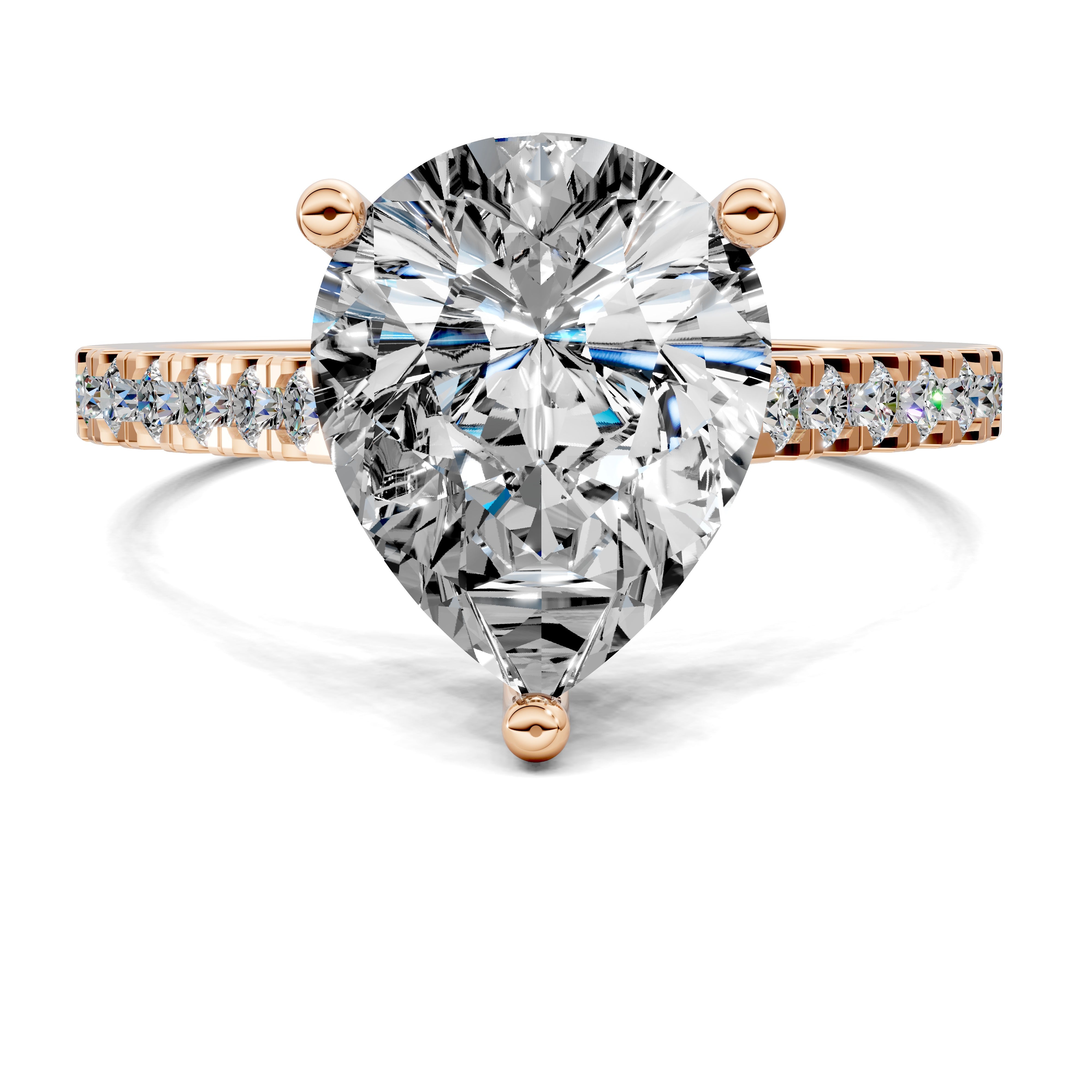 Seraphina Pavé Cathedral Ring