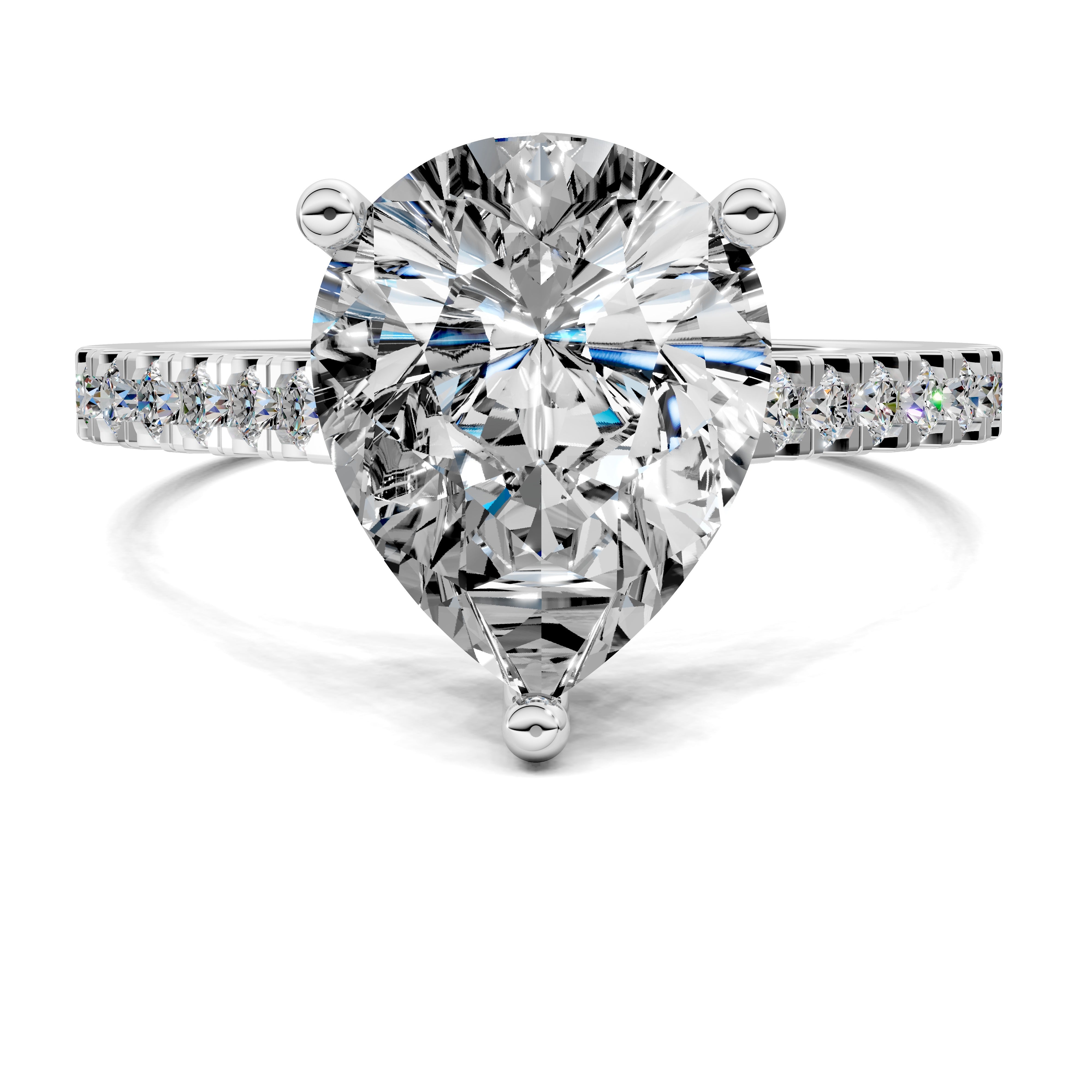 Seraphina Pavé Cathedral Ring