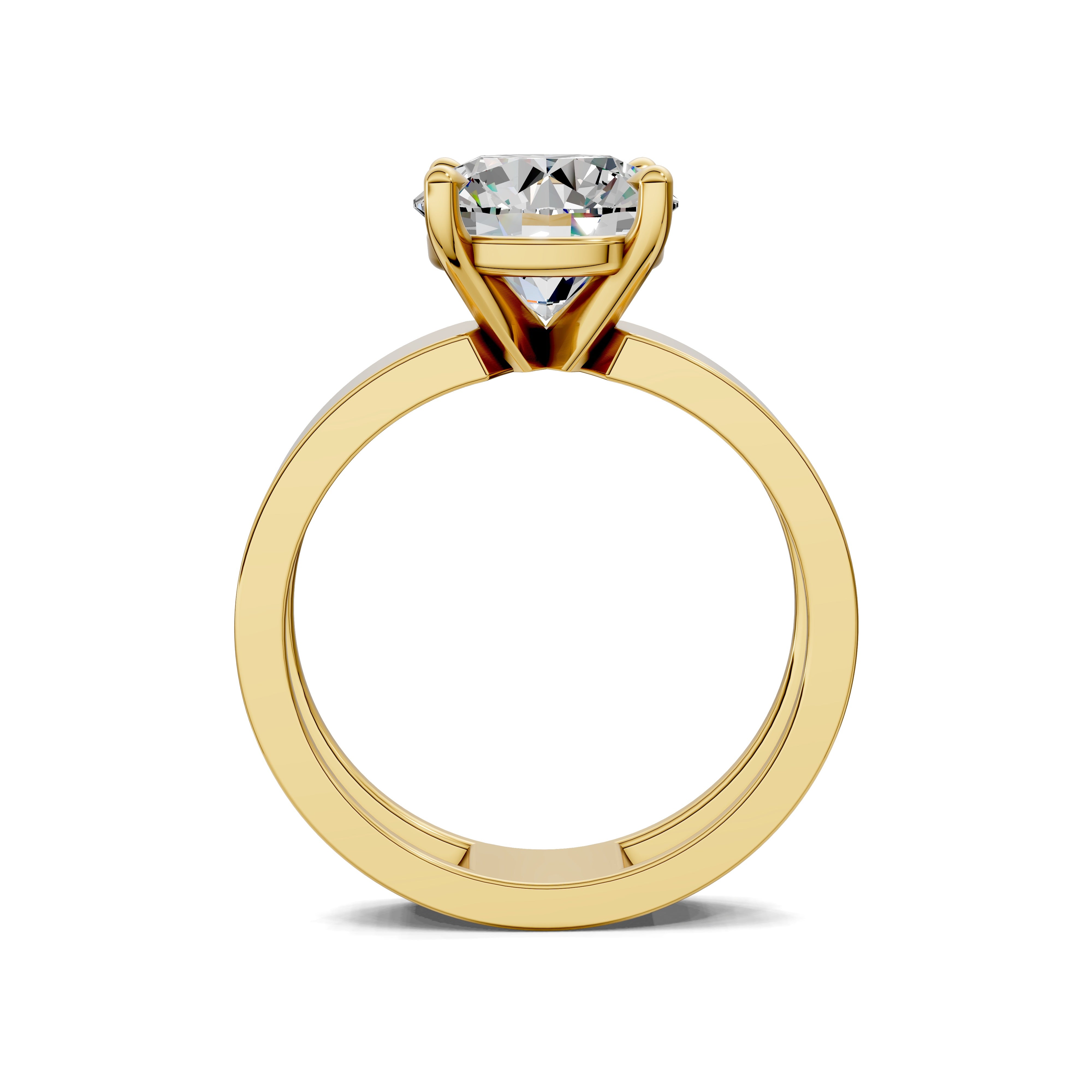 The Aurelia Round Solitaire Ring