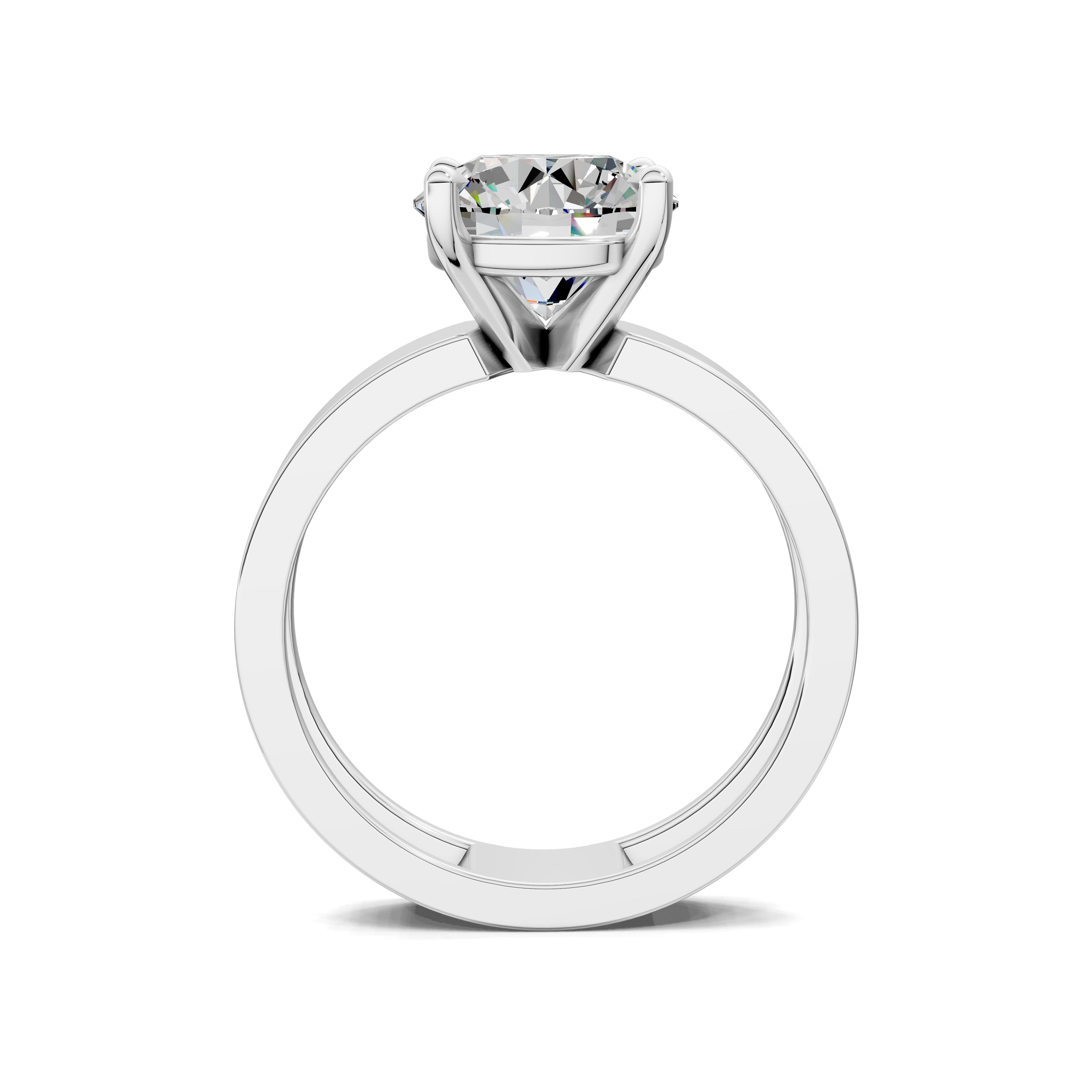 The Aurelia Round Solitaire Ring