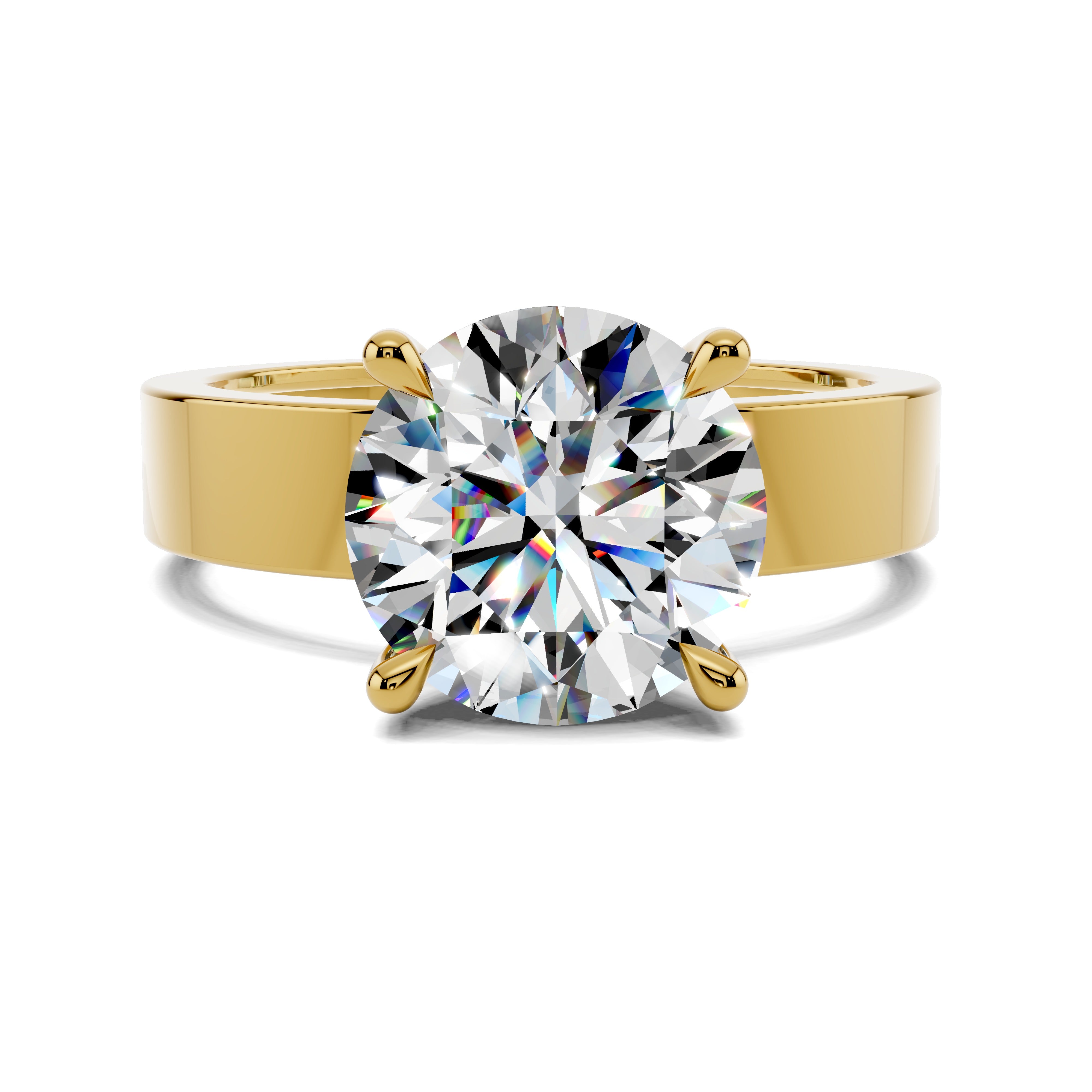 The Aurelia Round Solitaire Ring