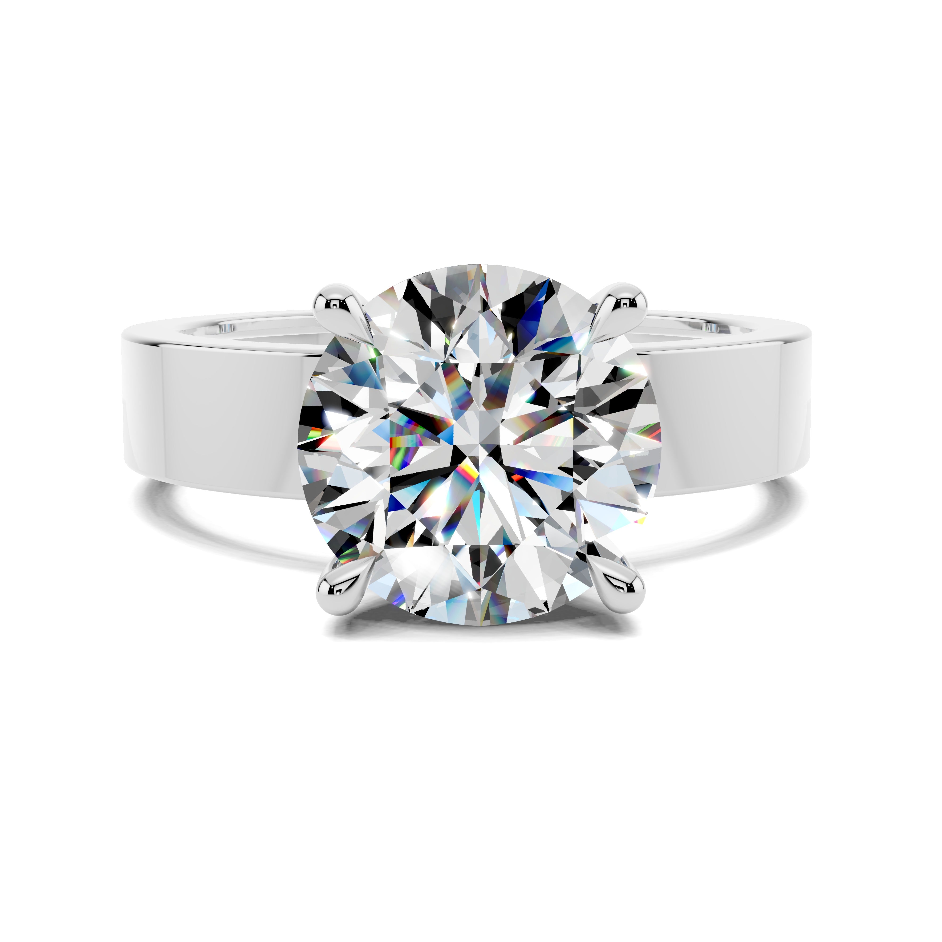 The Aurelia Round Solitaire Ring
