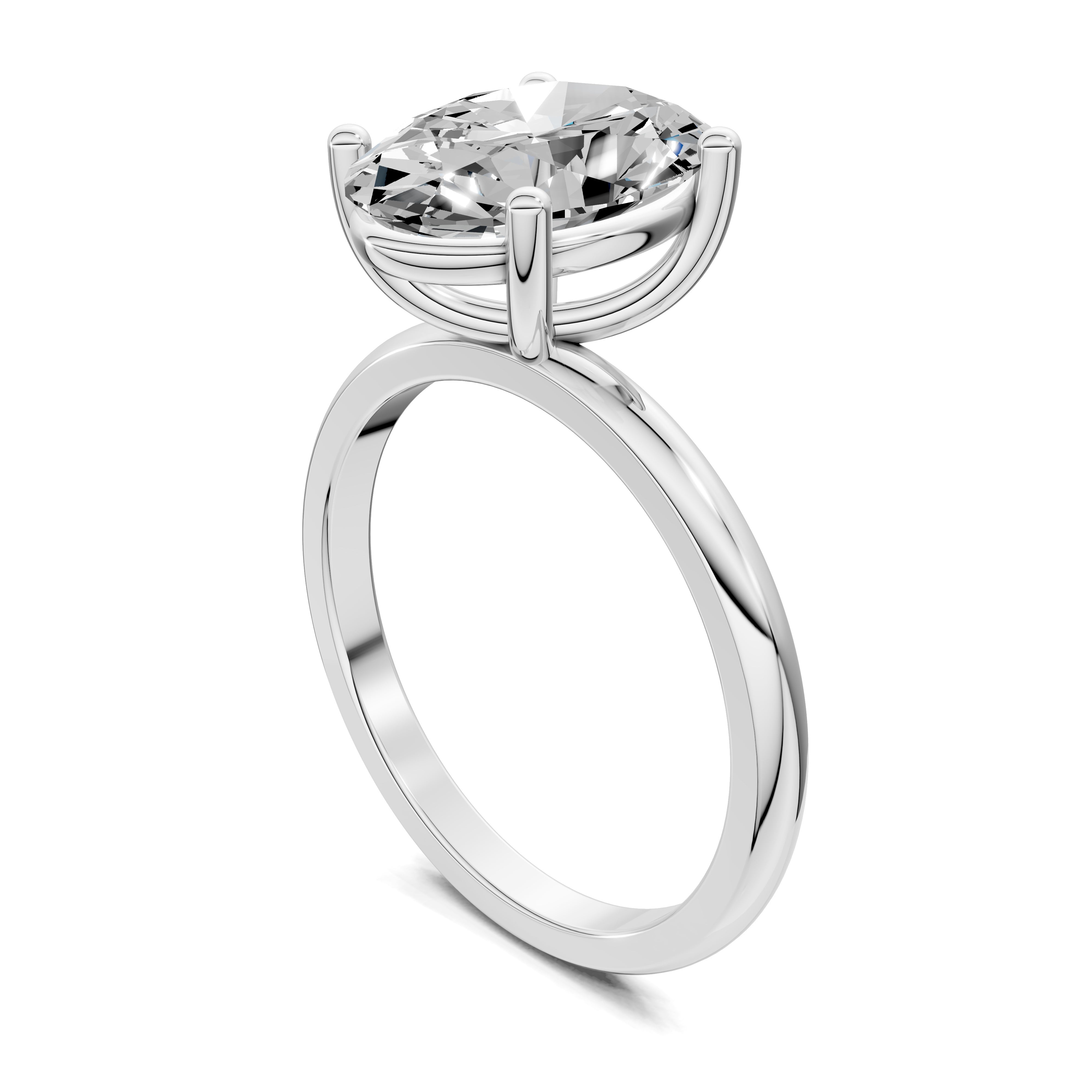 Zara Classic Solitaire Ring