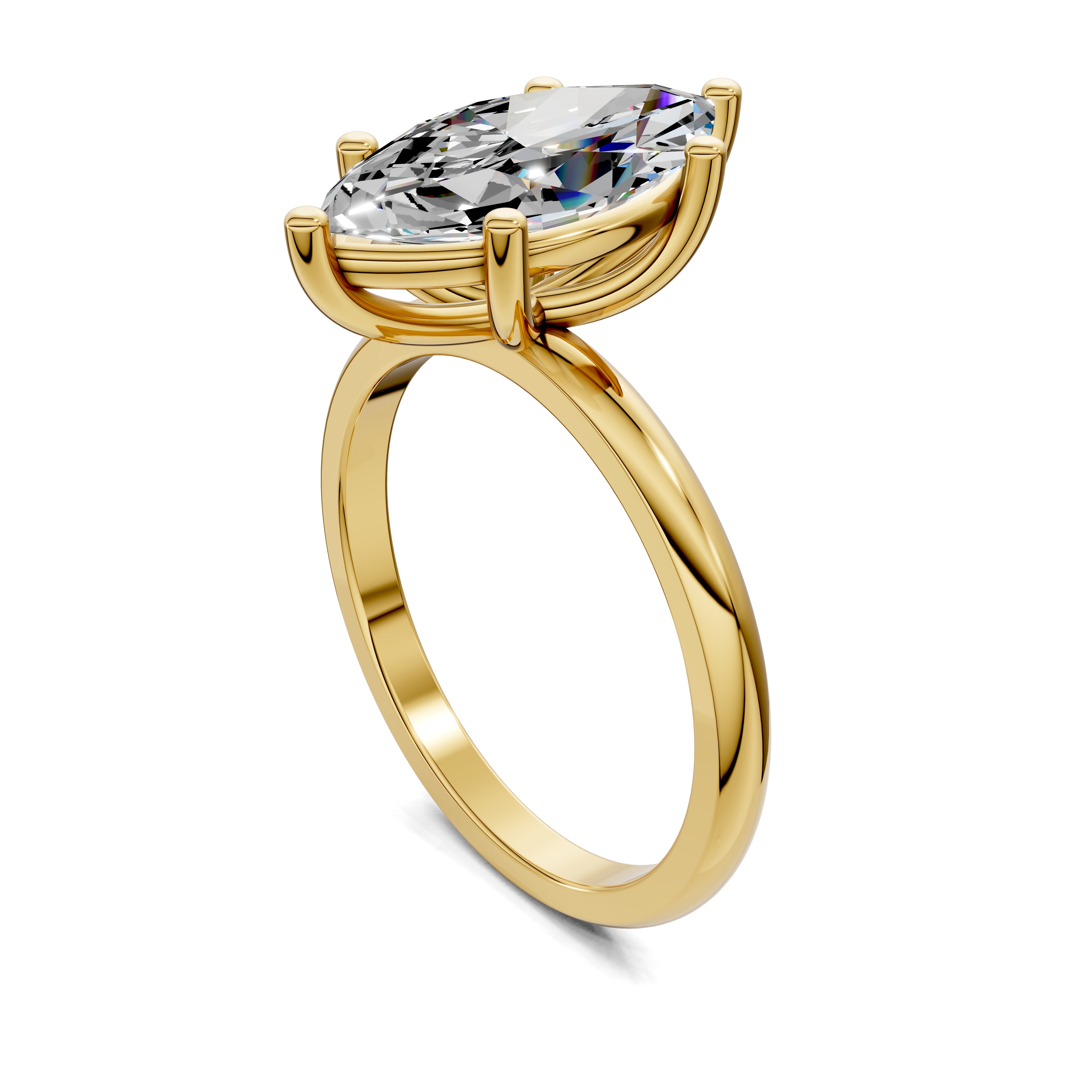 Aura Classic Solitaire Ring