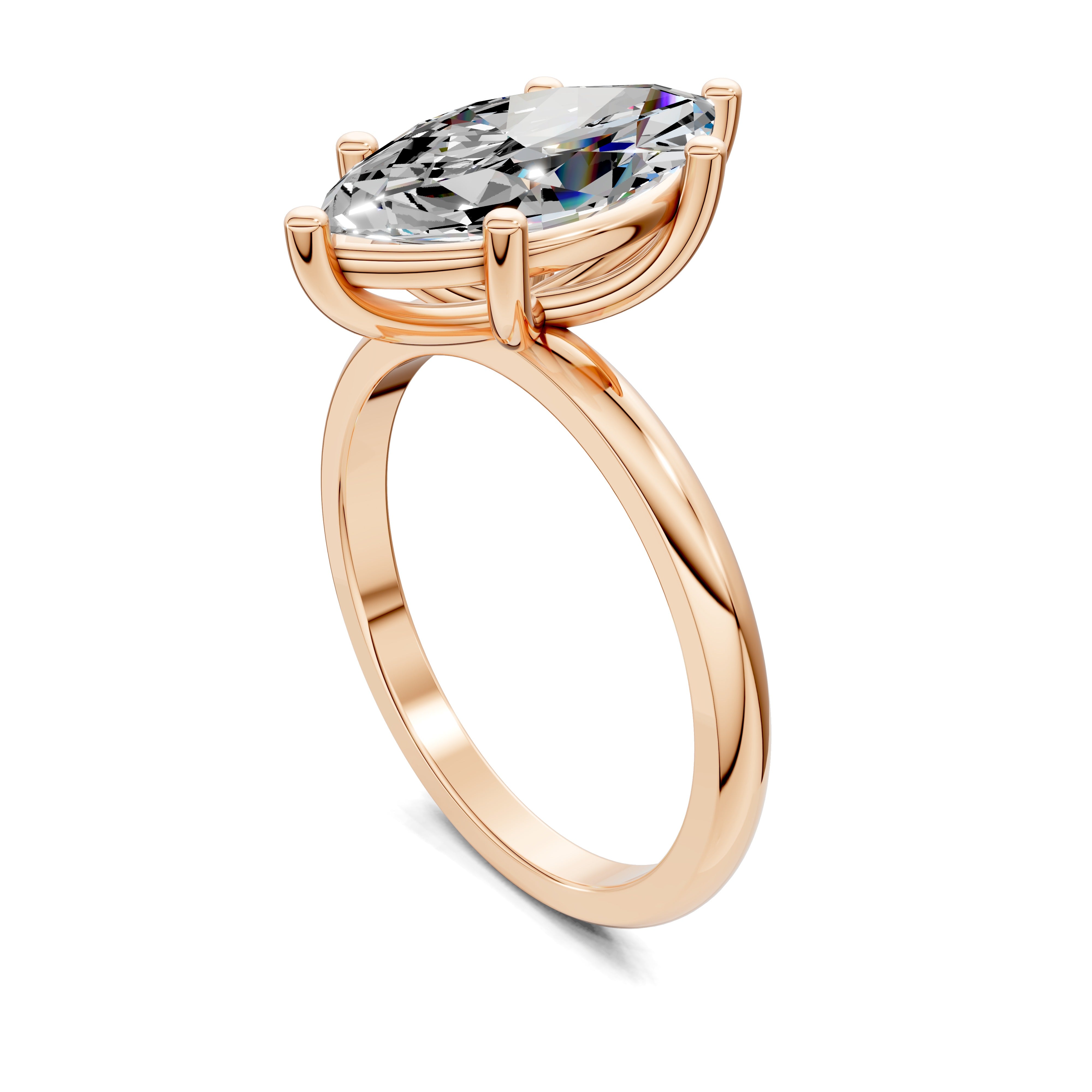 Aura Classic Solitaire Ring