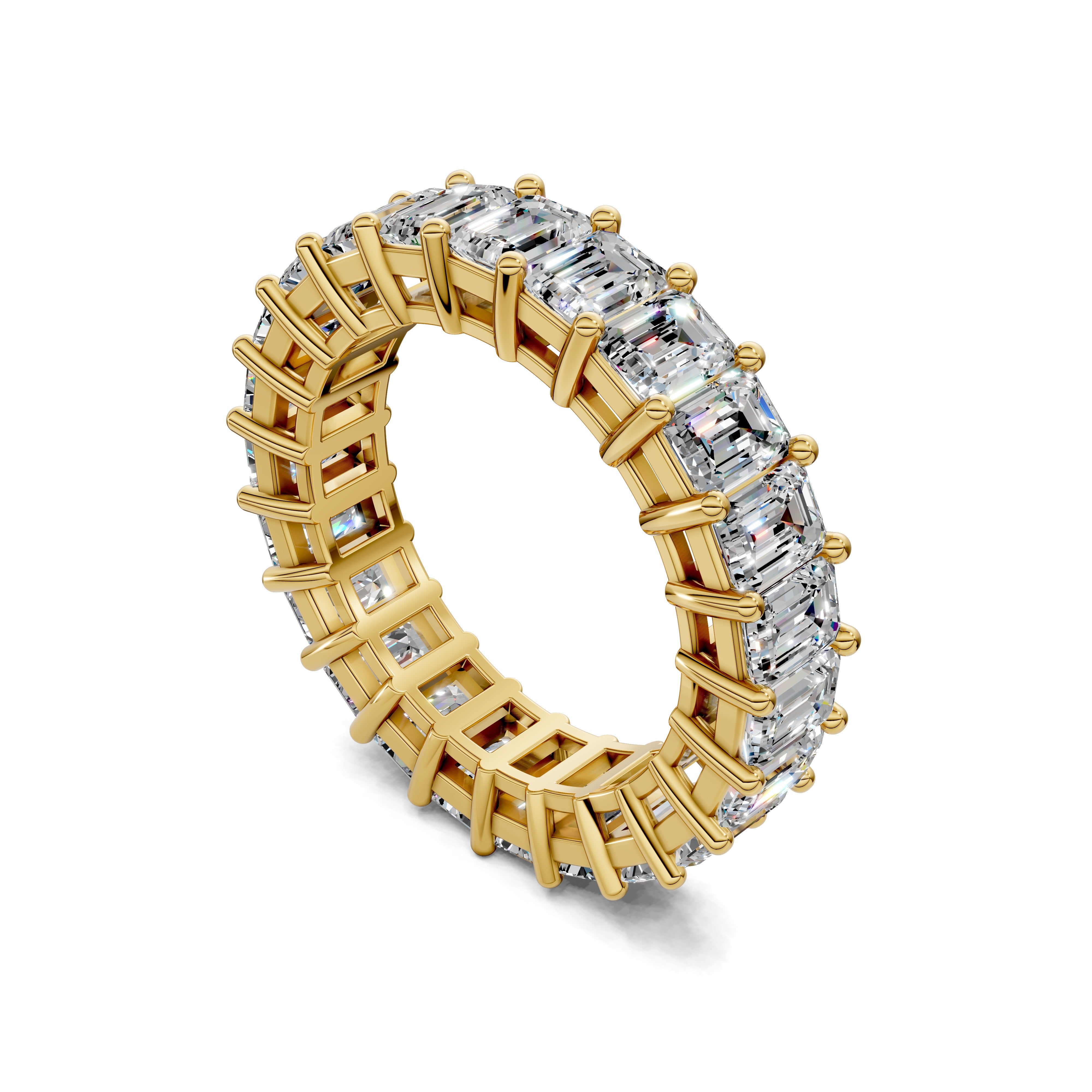 Astor Emerald Eternity Band