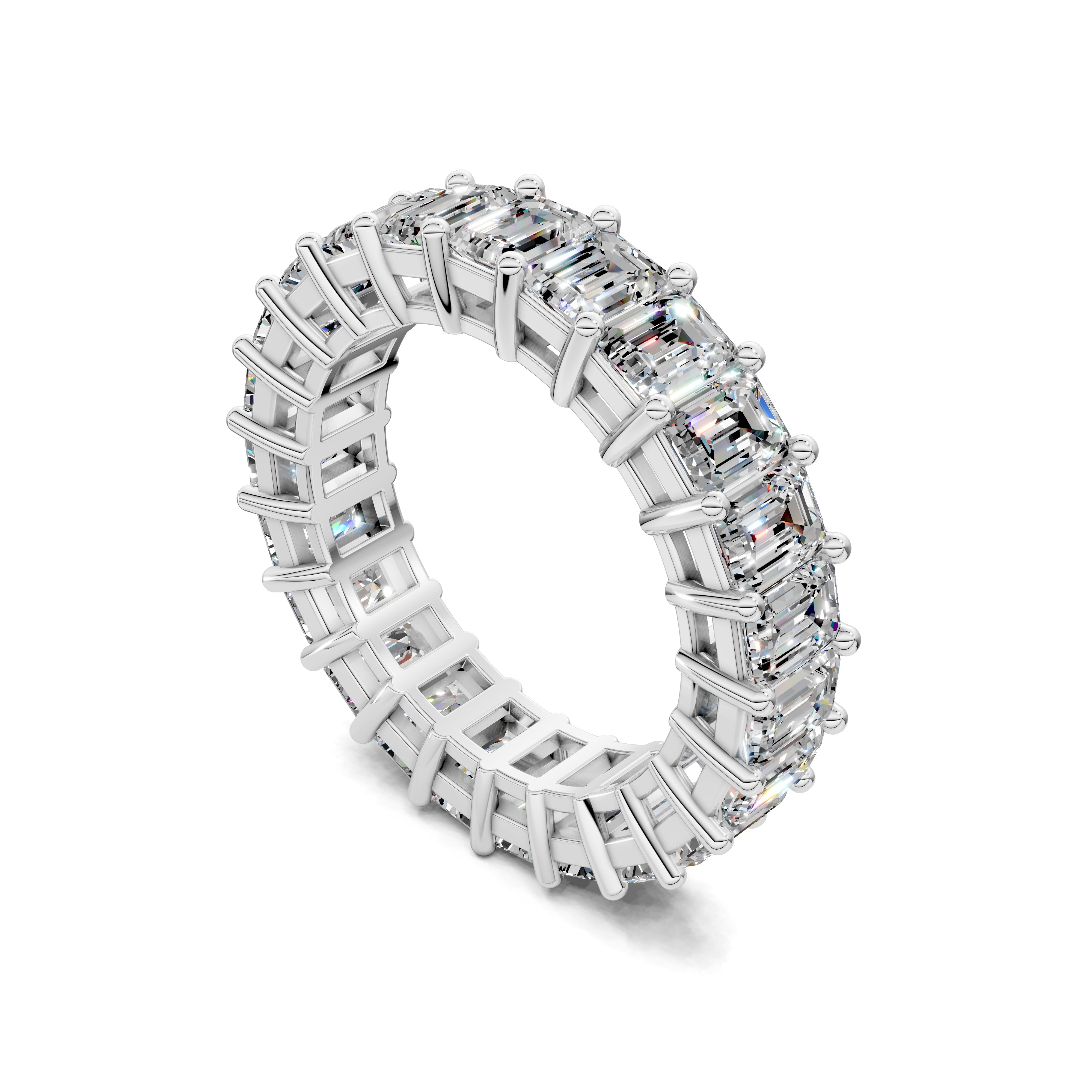 Astor Emerald Eternity Band