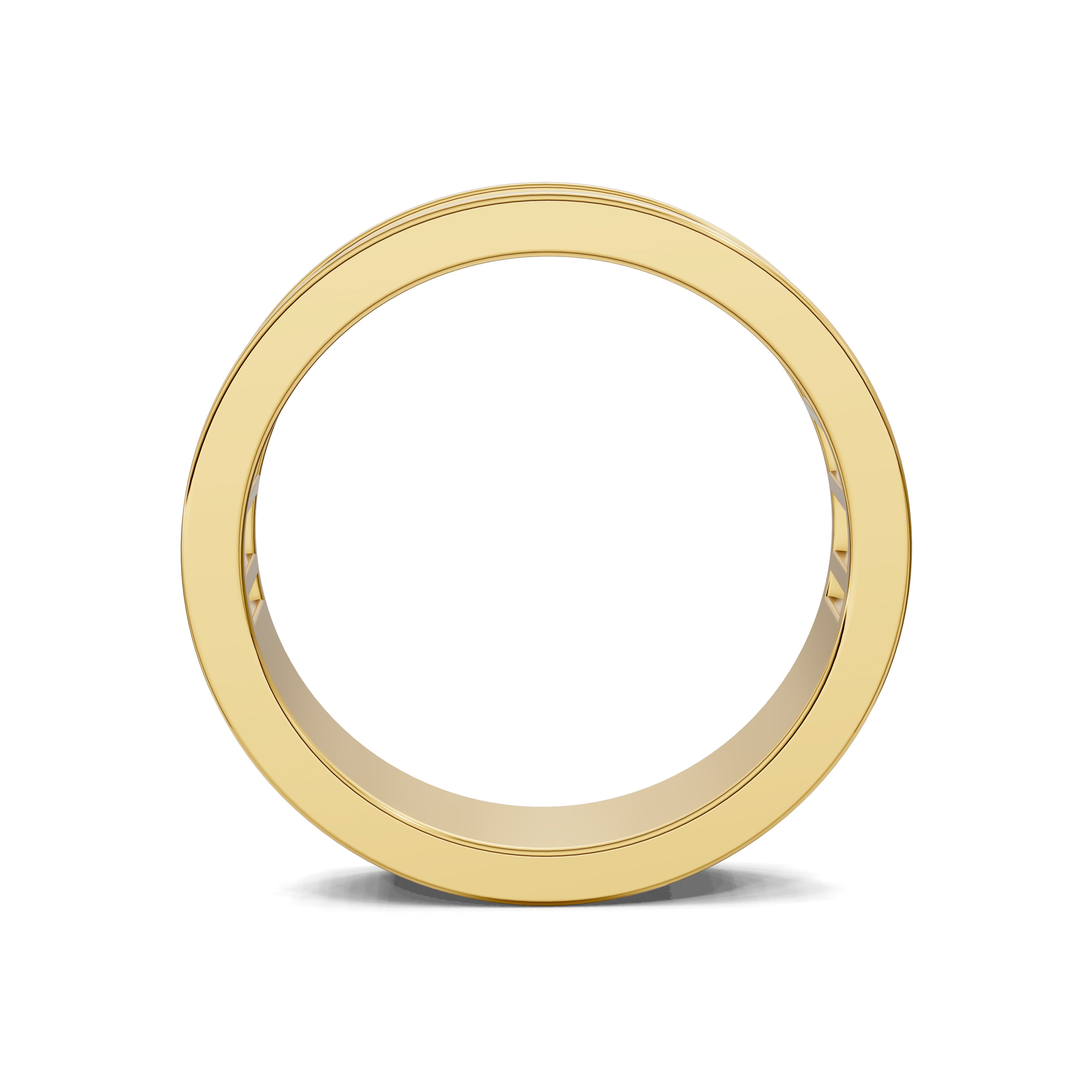 Iris Channel-Set Baguette Band