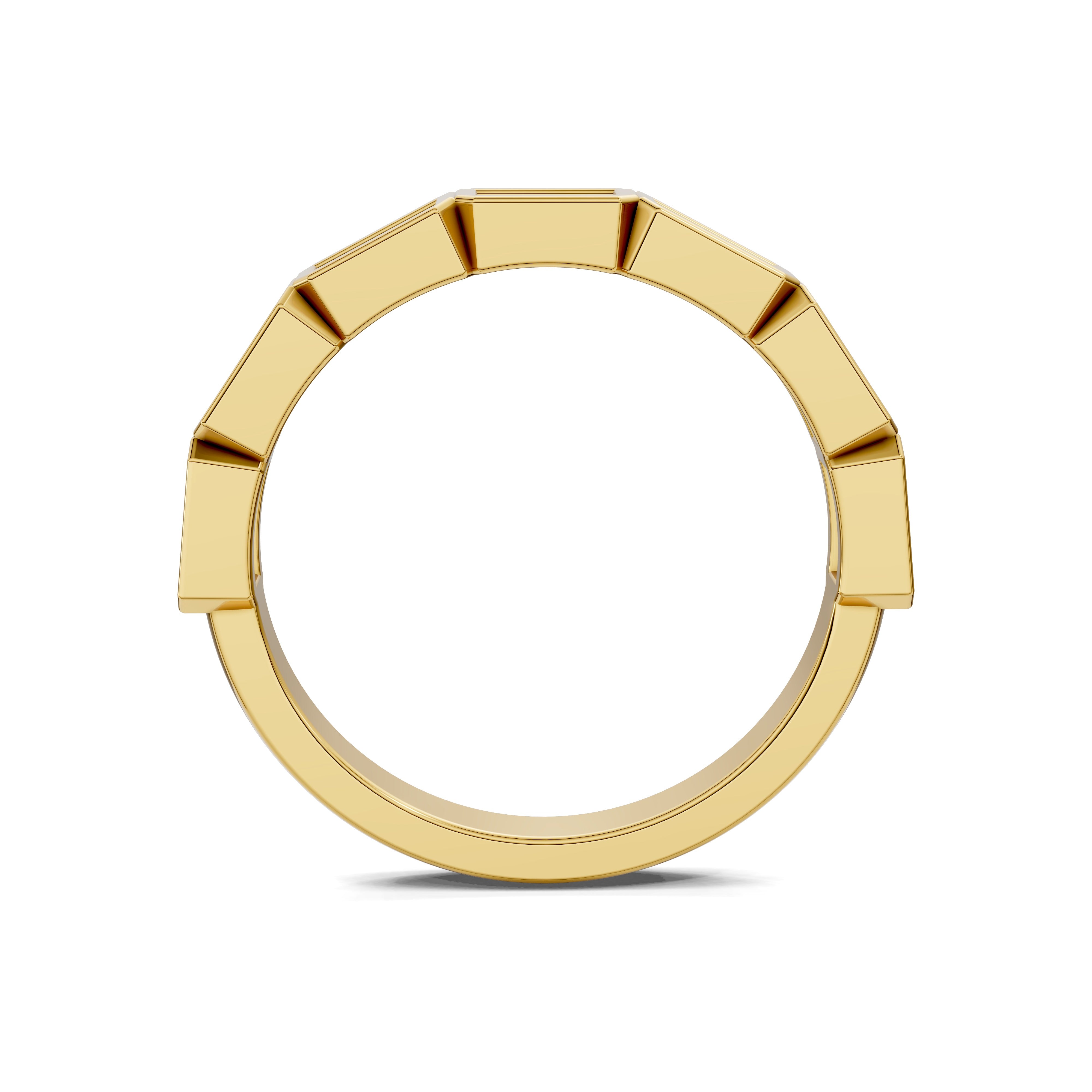 Aria Bezel Baguette Band