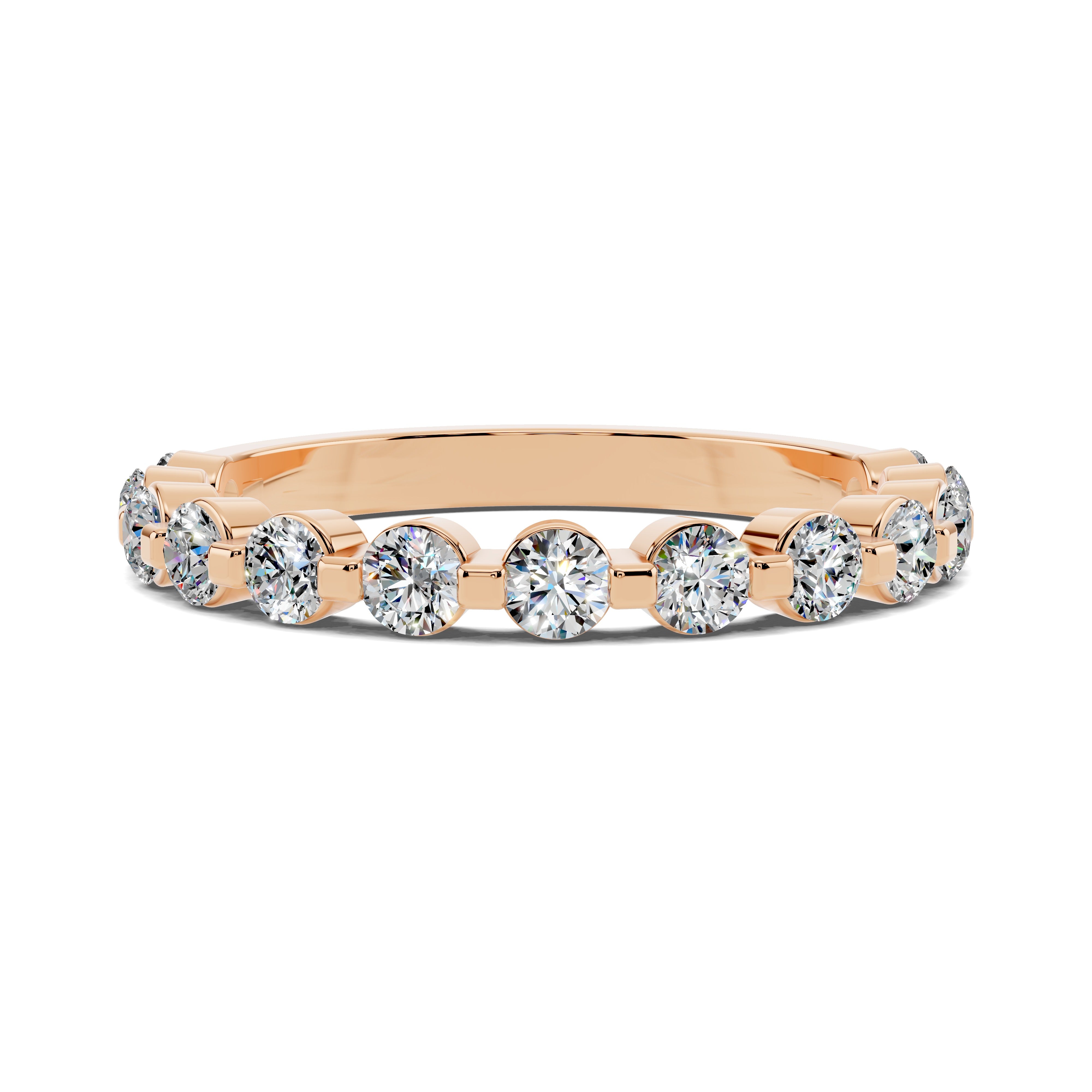 Liora Tension-Set Round Band