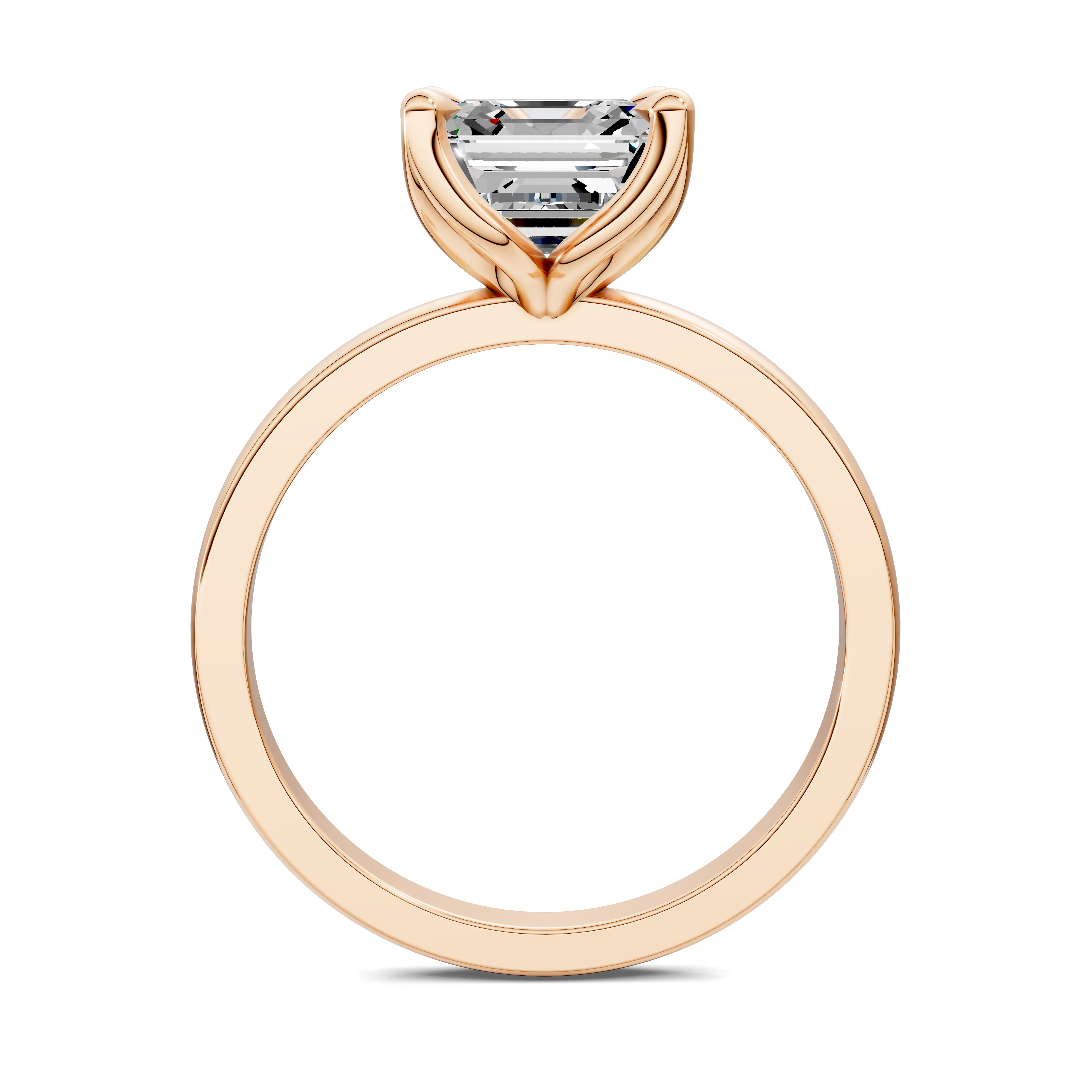 Aris Tulip Basket Solitaire Ring