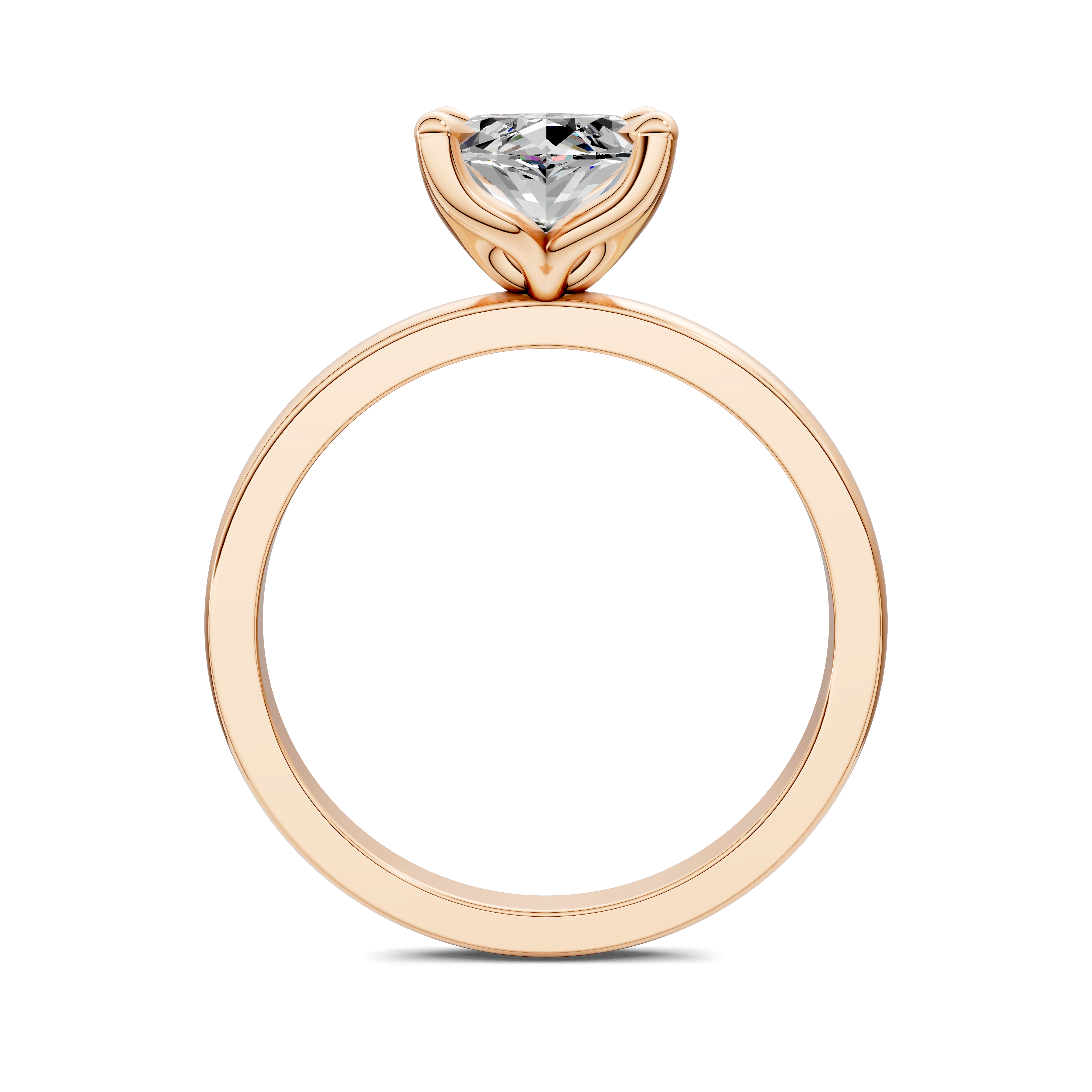 Aris Tulip Basket Solitaire Ring