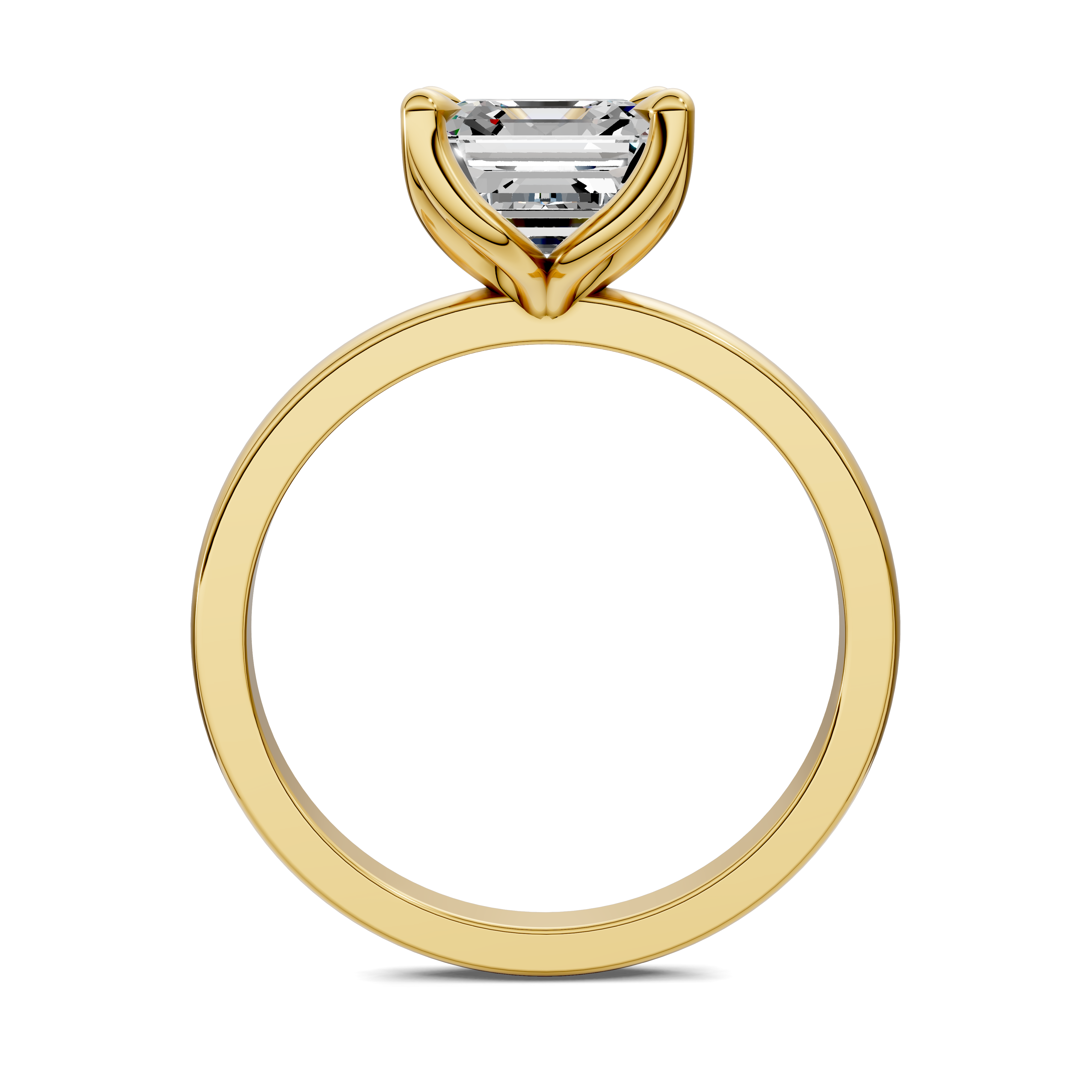 Aris Tulip Basket Solitaire Ring