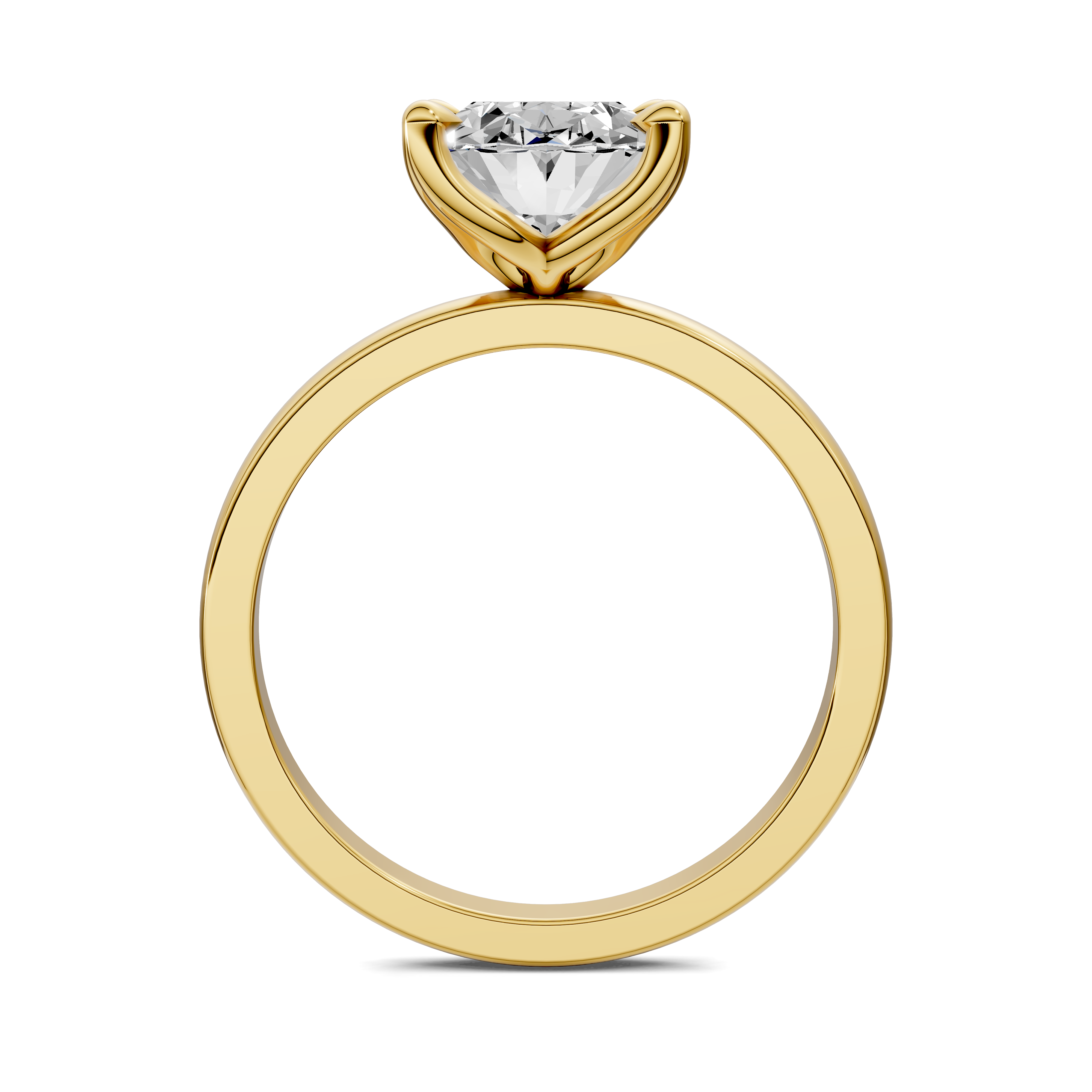 Aris Tulip Basket Solitaire Ring