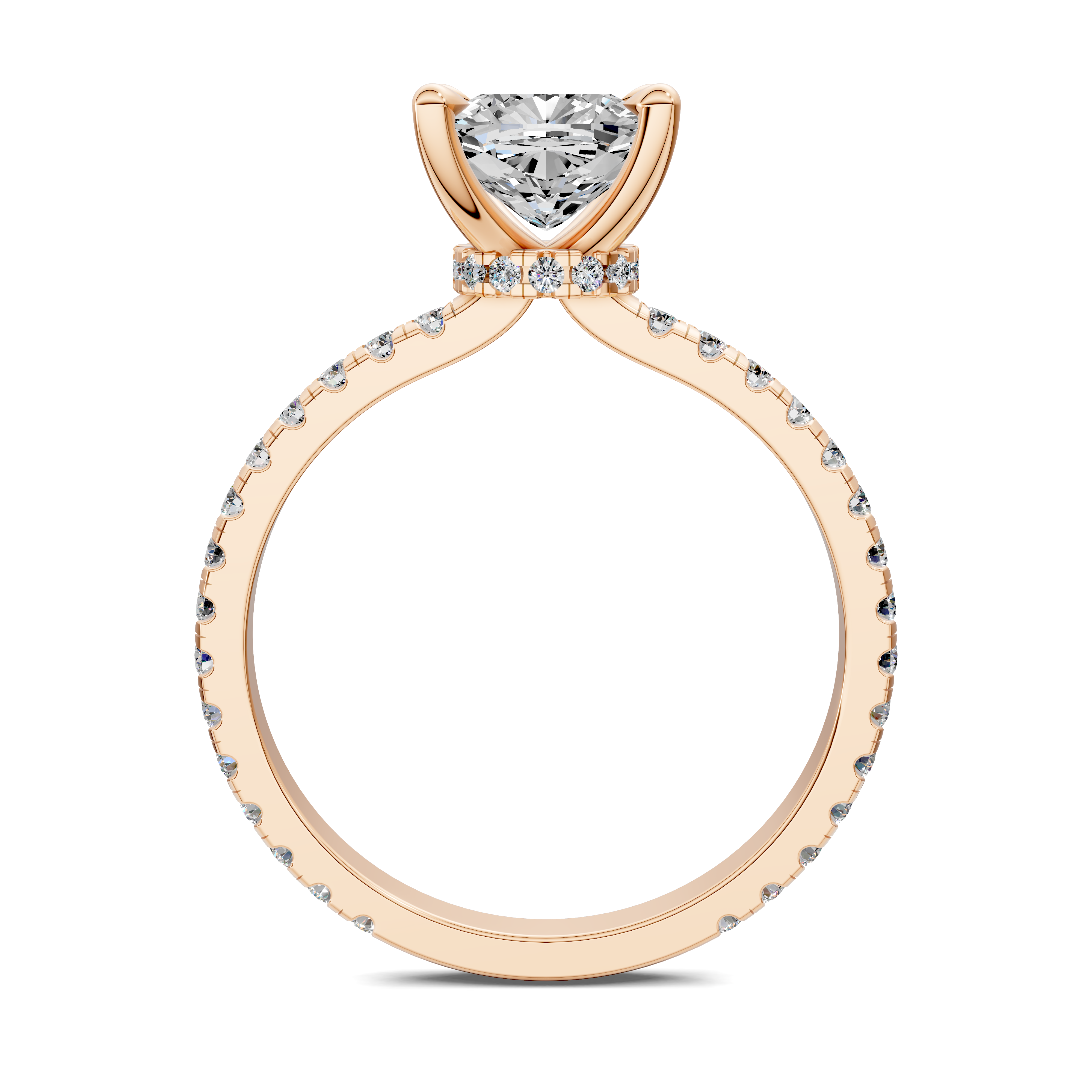 Rhea Secret Halo Ring