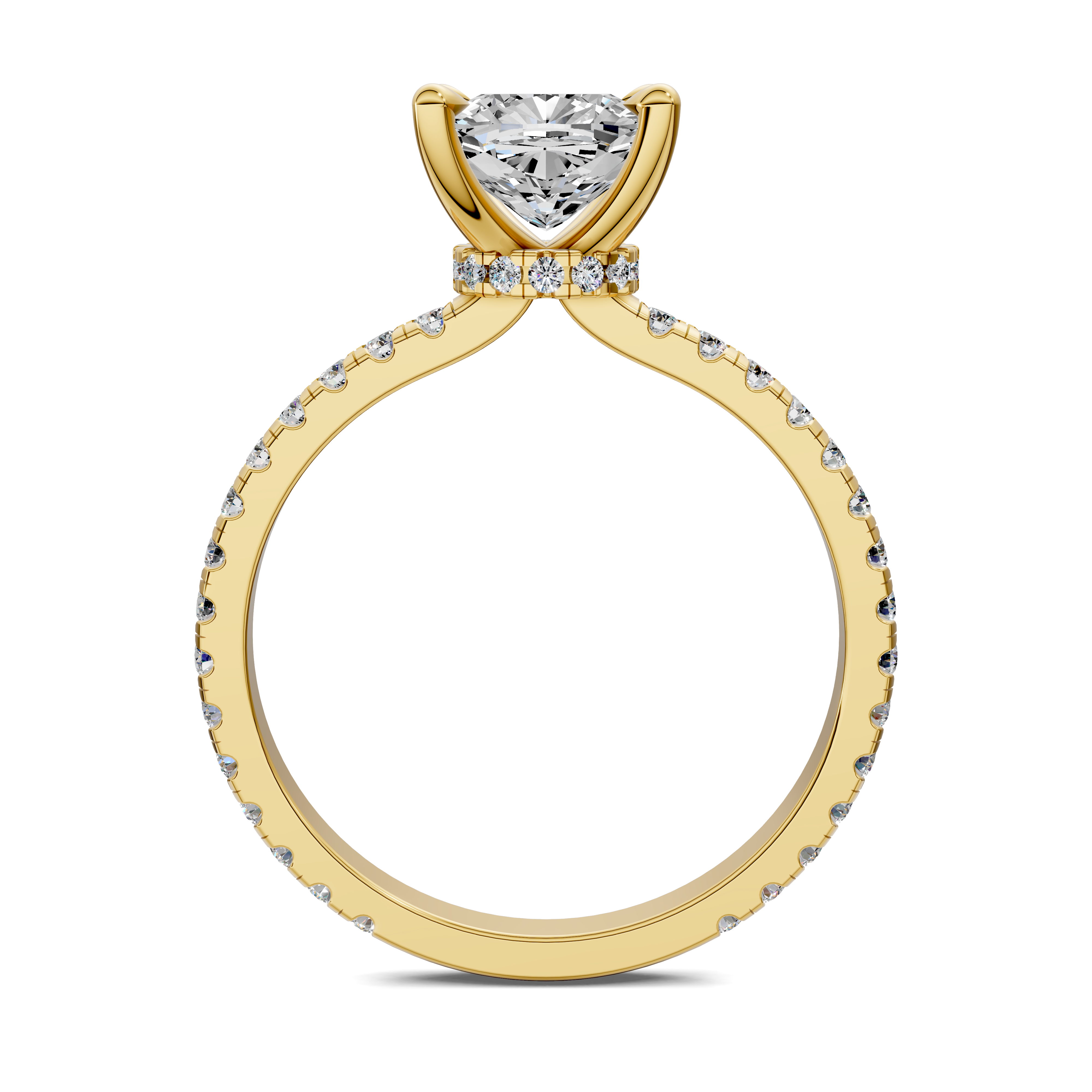 Rhea Secret Halo Ring
