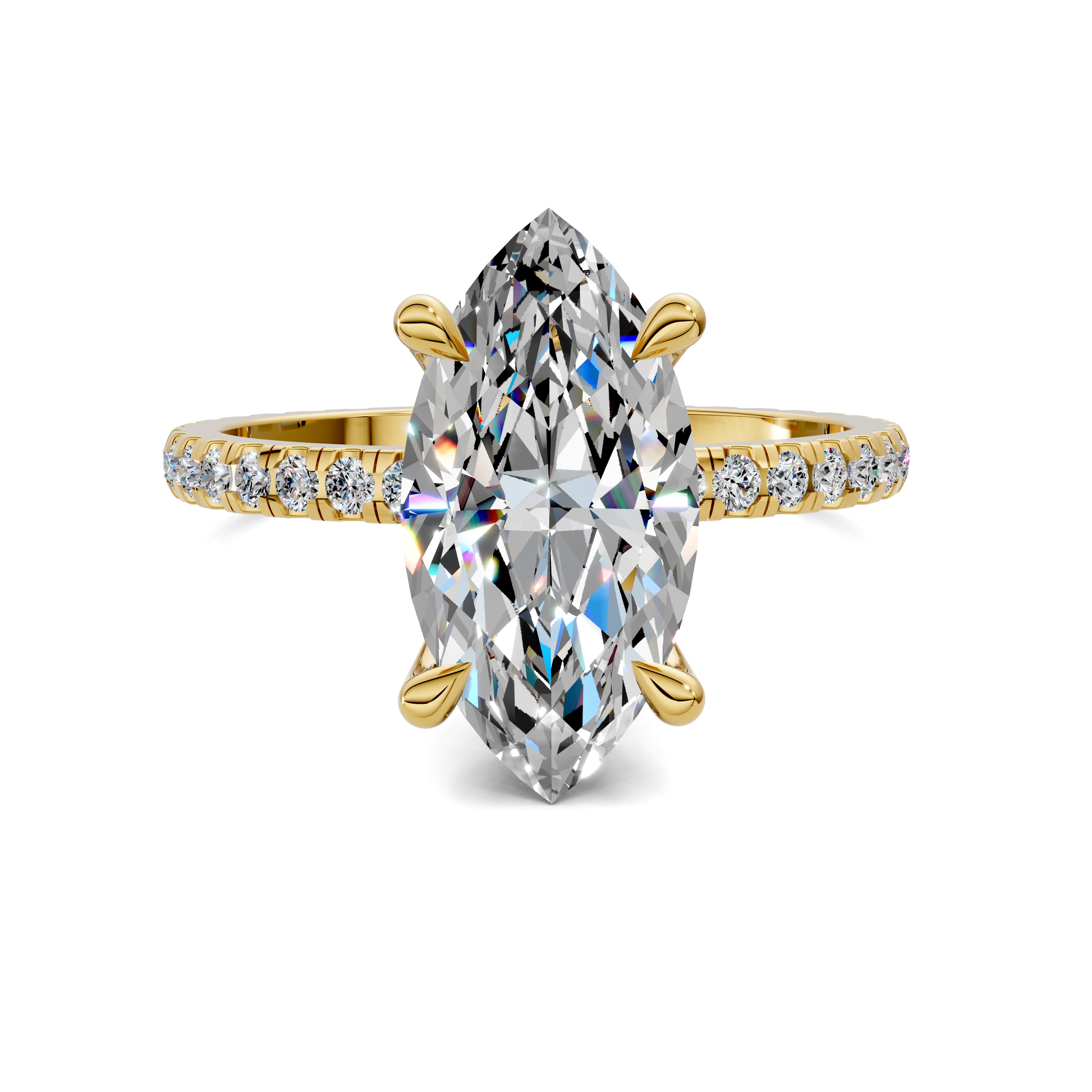 Rhea Secret Halo Ring