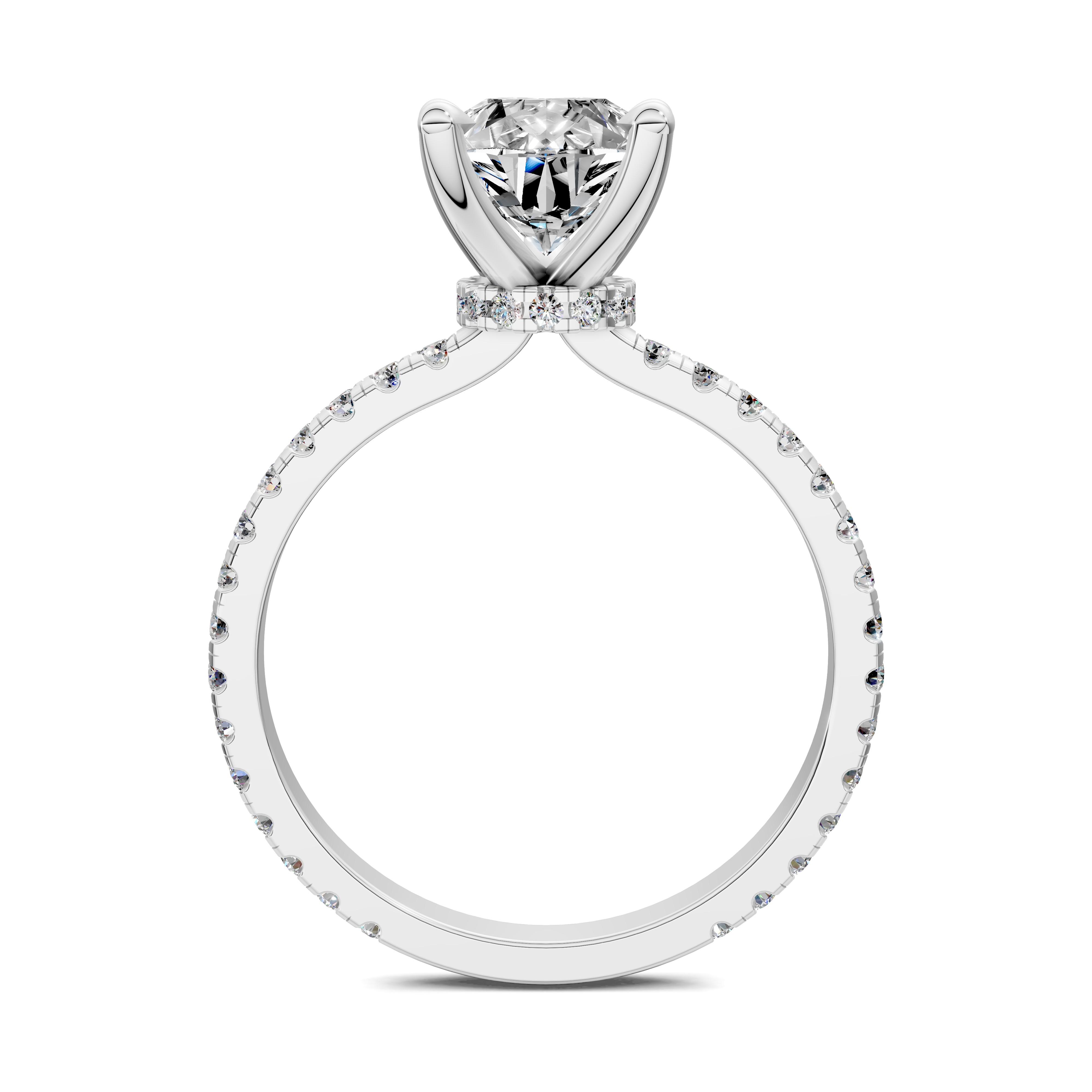 Rhea Secret Halo Ring