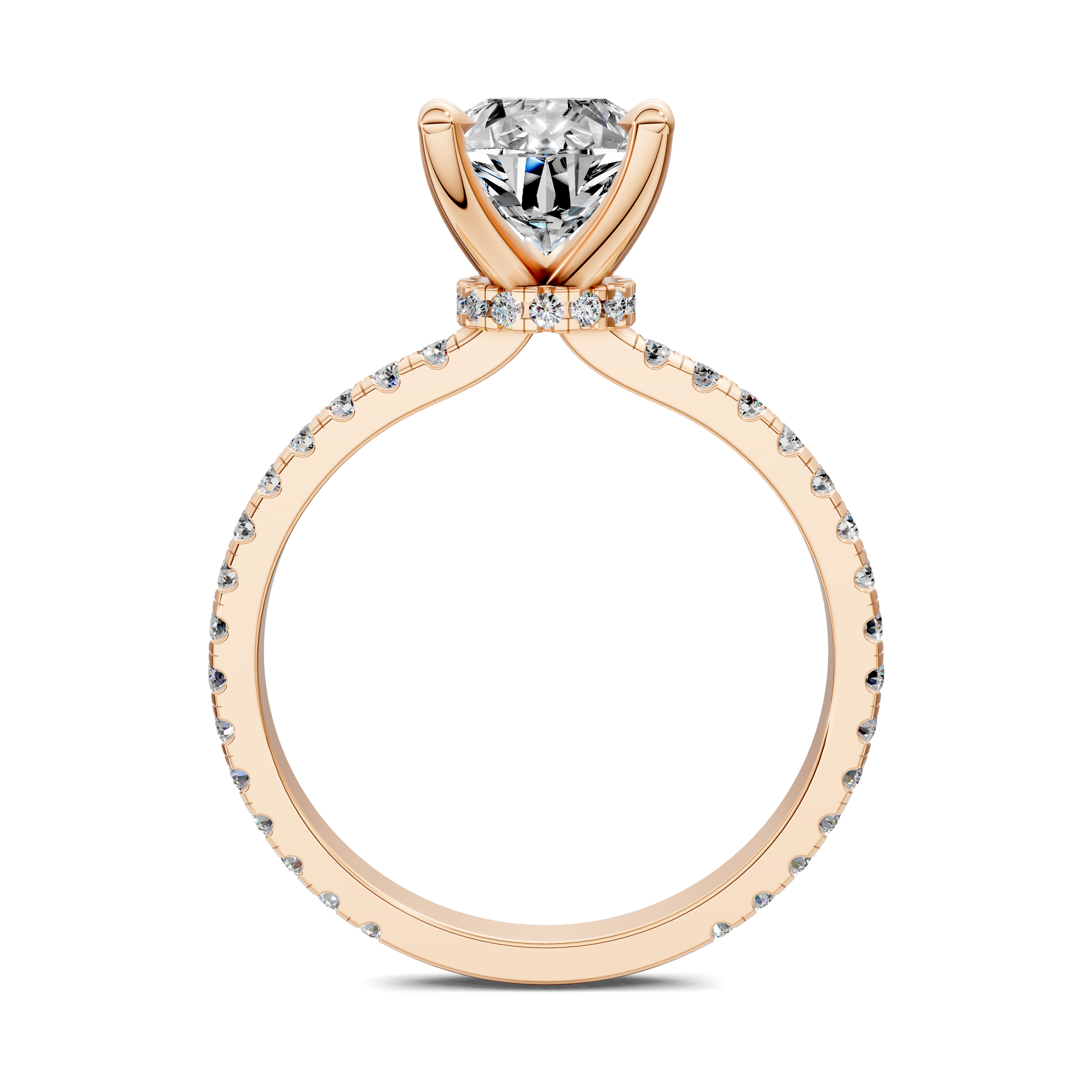 Rhea Secret Halo Ring