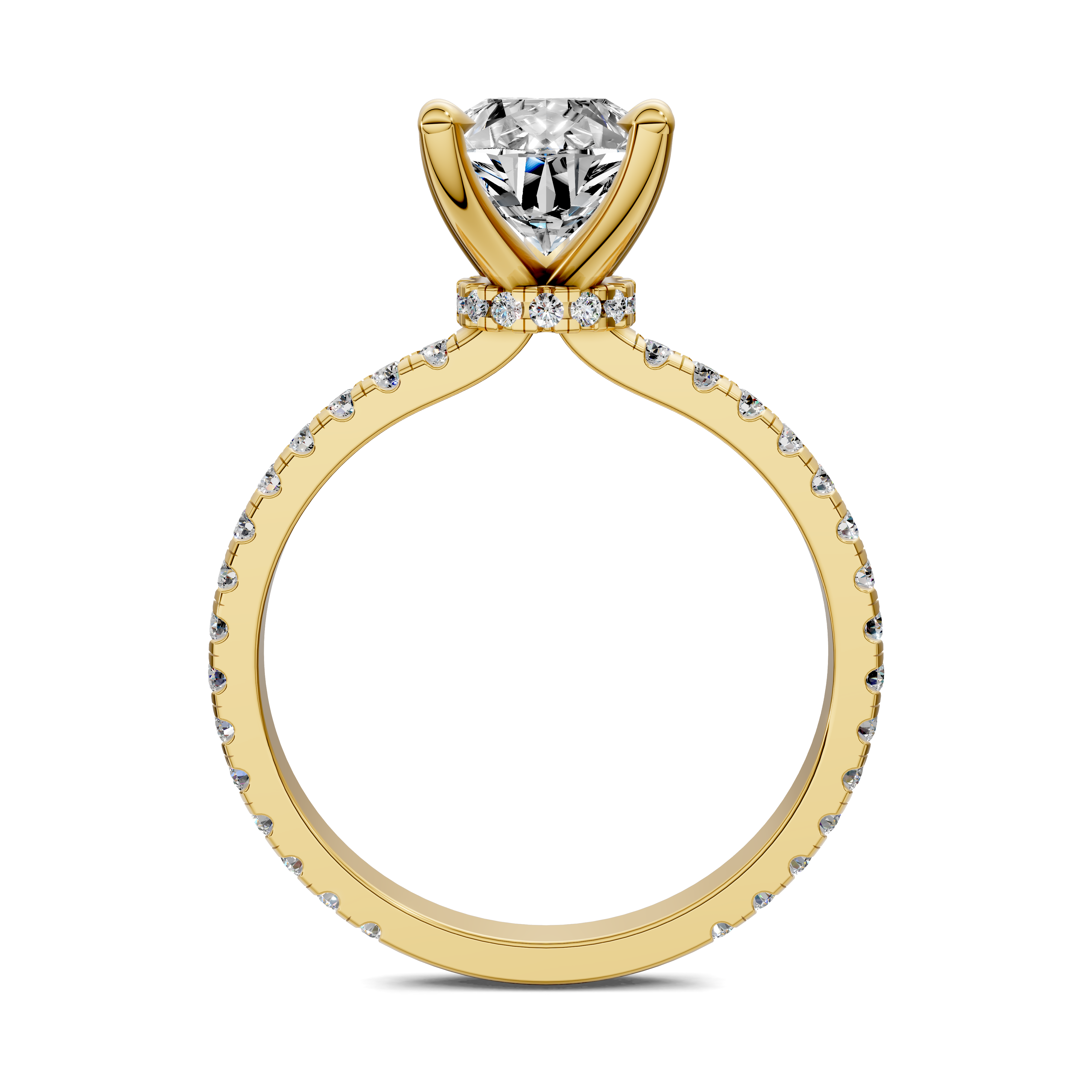 Rhea Secret Halo Ring