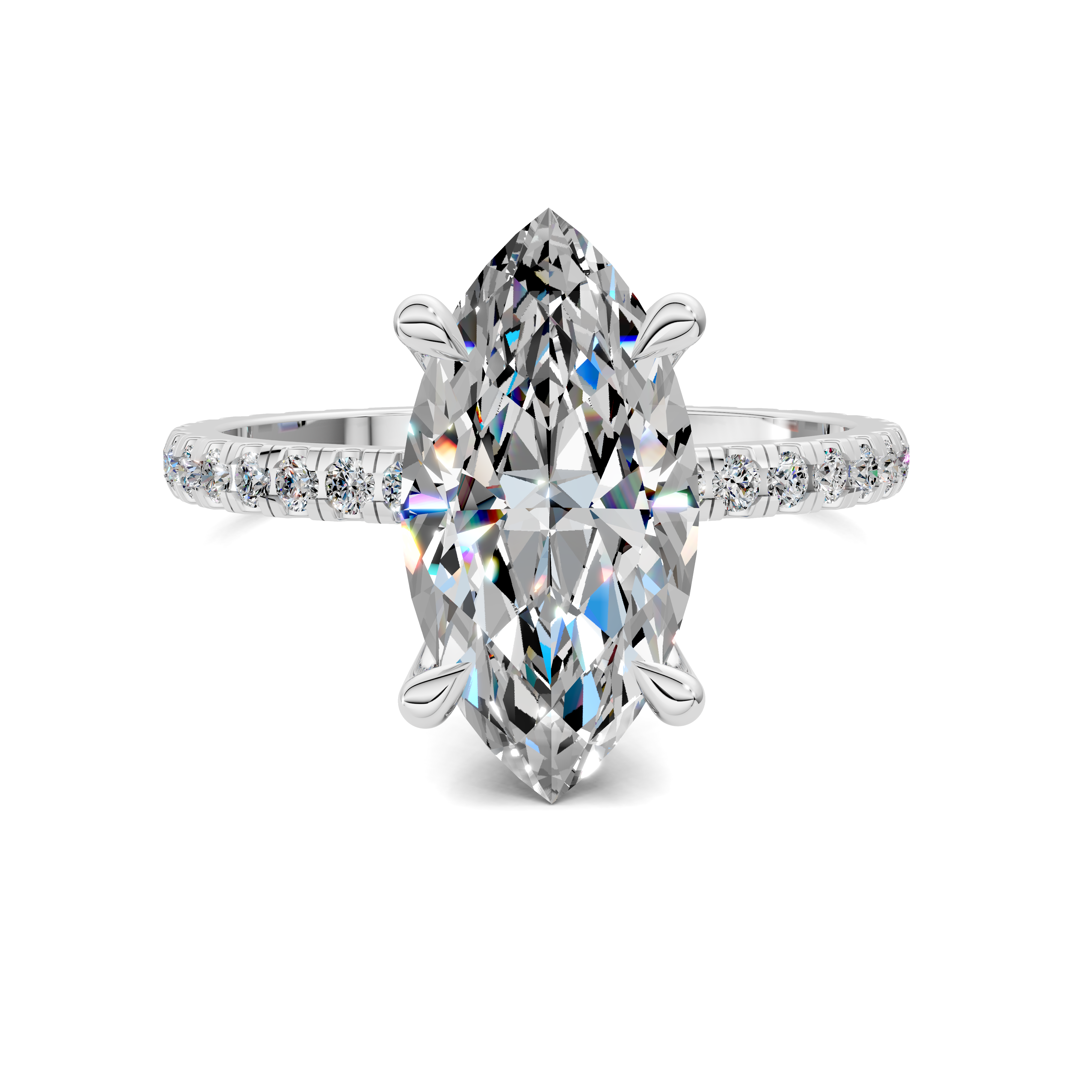 Rhea Secret Halo Ring