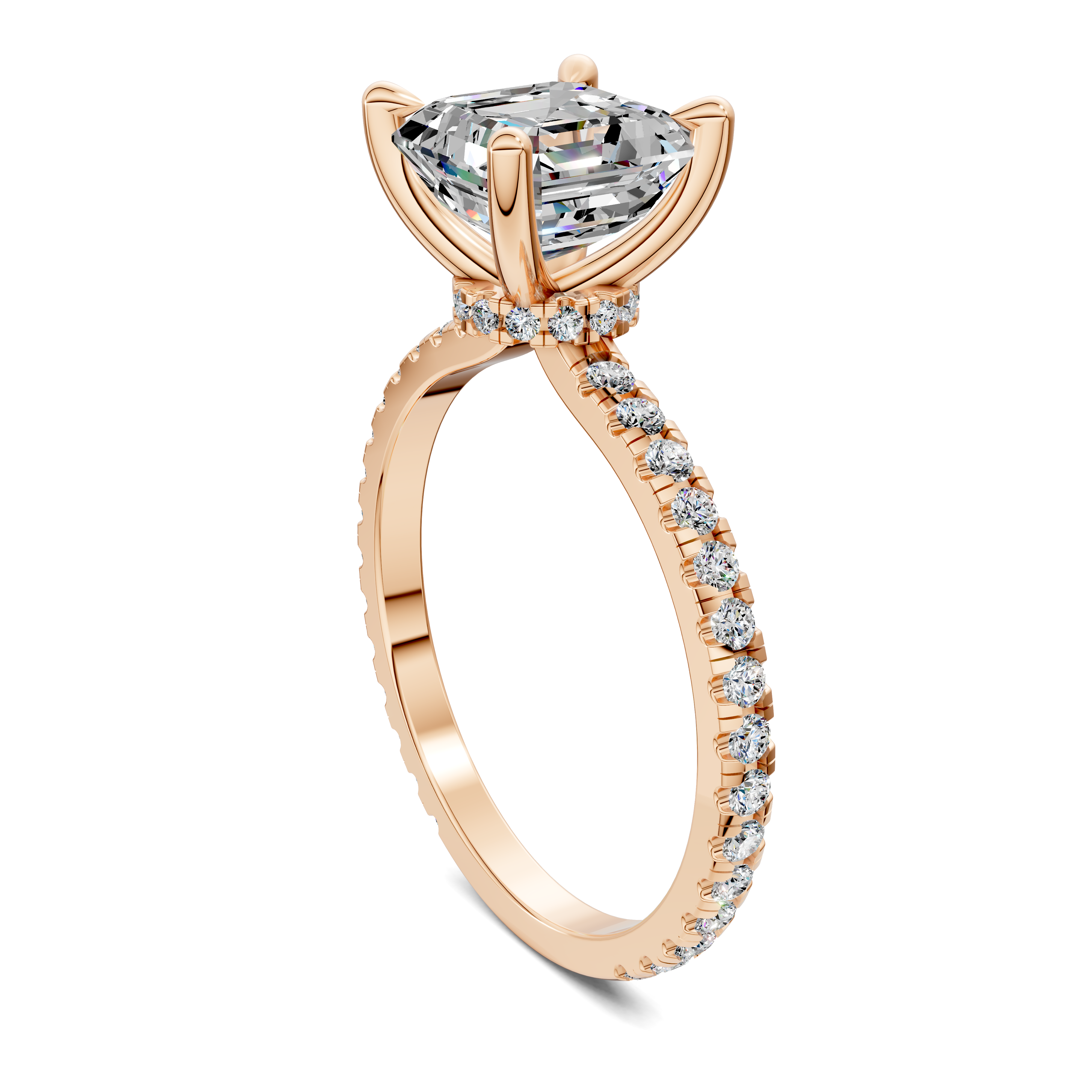 Rhea Secret Halo Ring