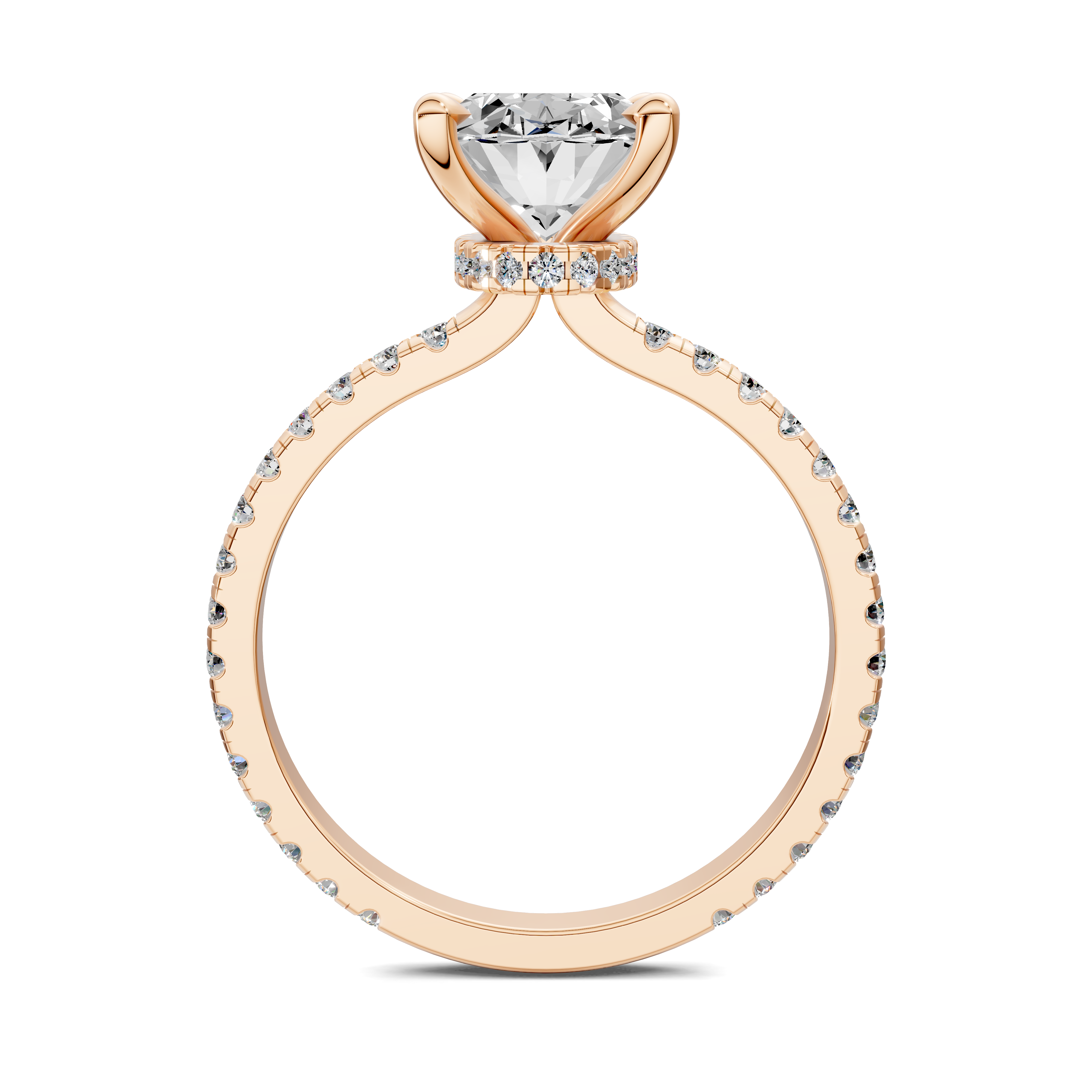 Rhea Secret Halo Ring