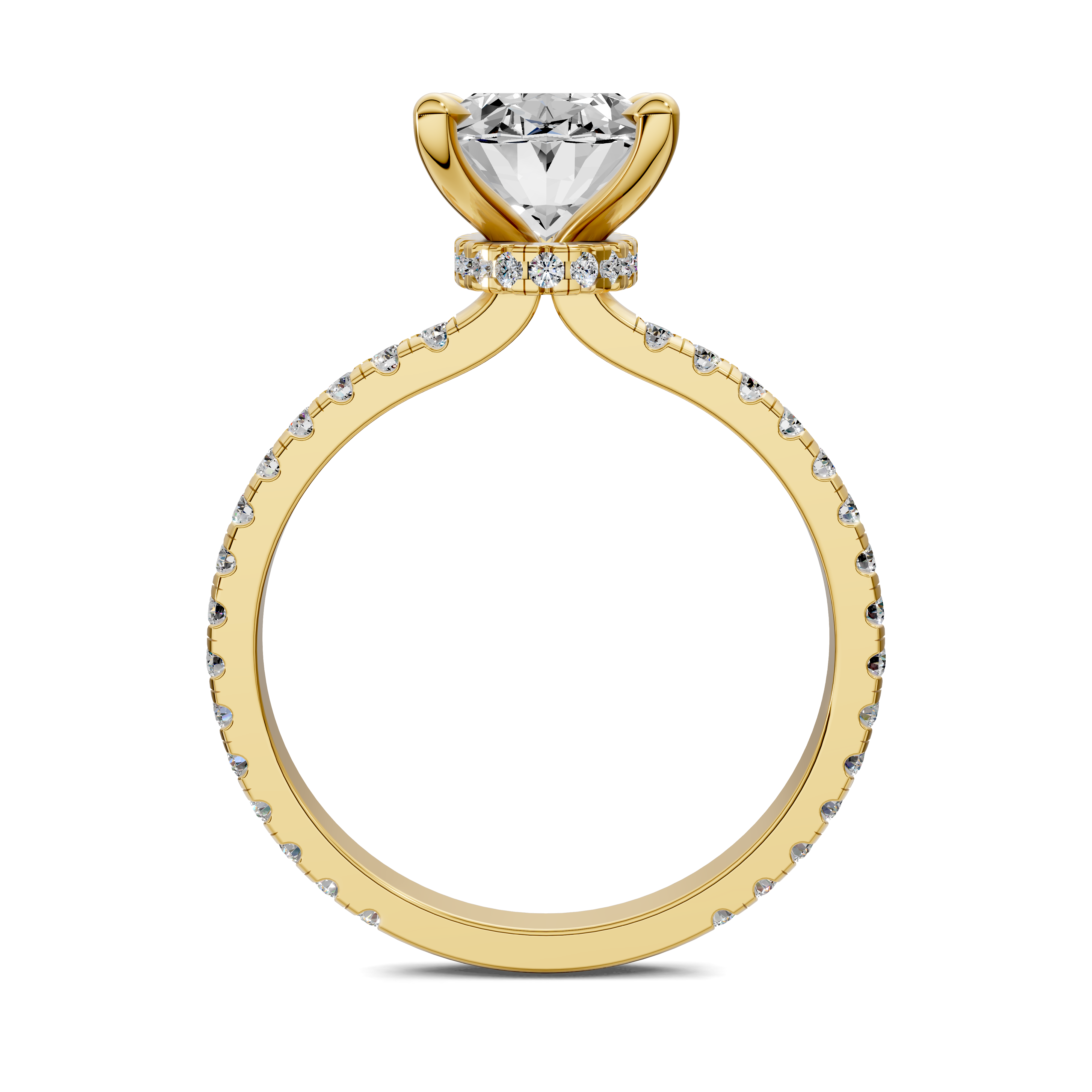 Rhea Secret Halo Ring
