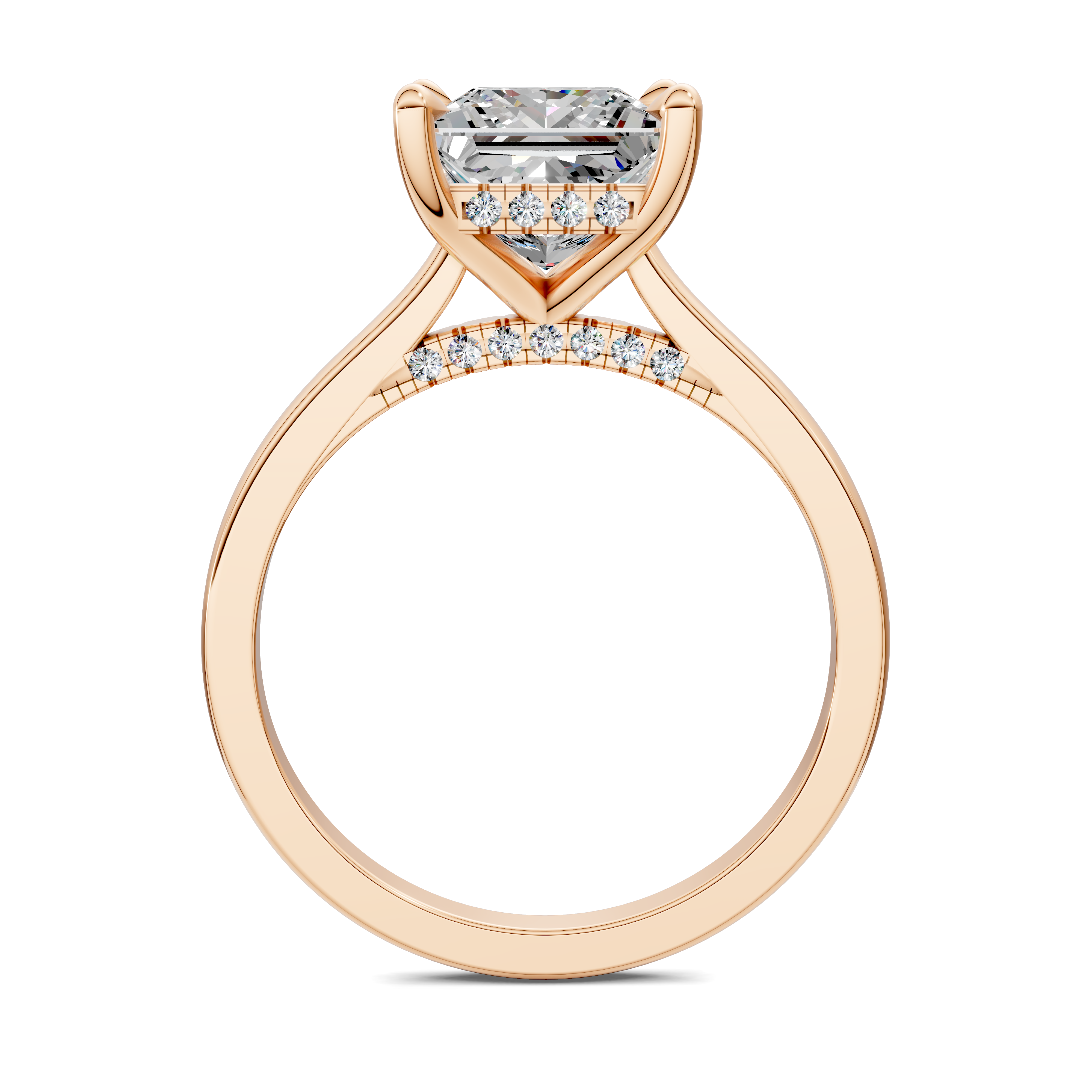 Estella Pavé Bridge Ring