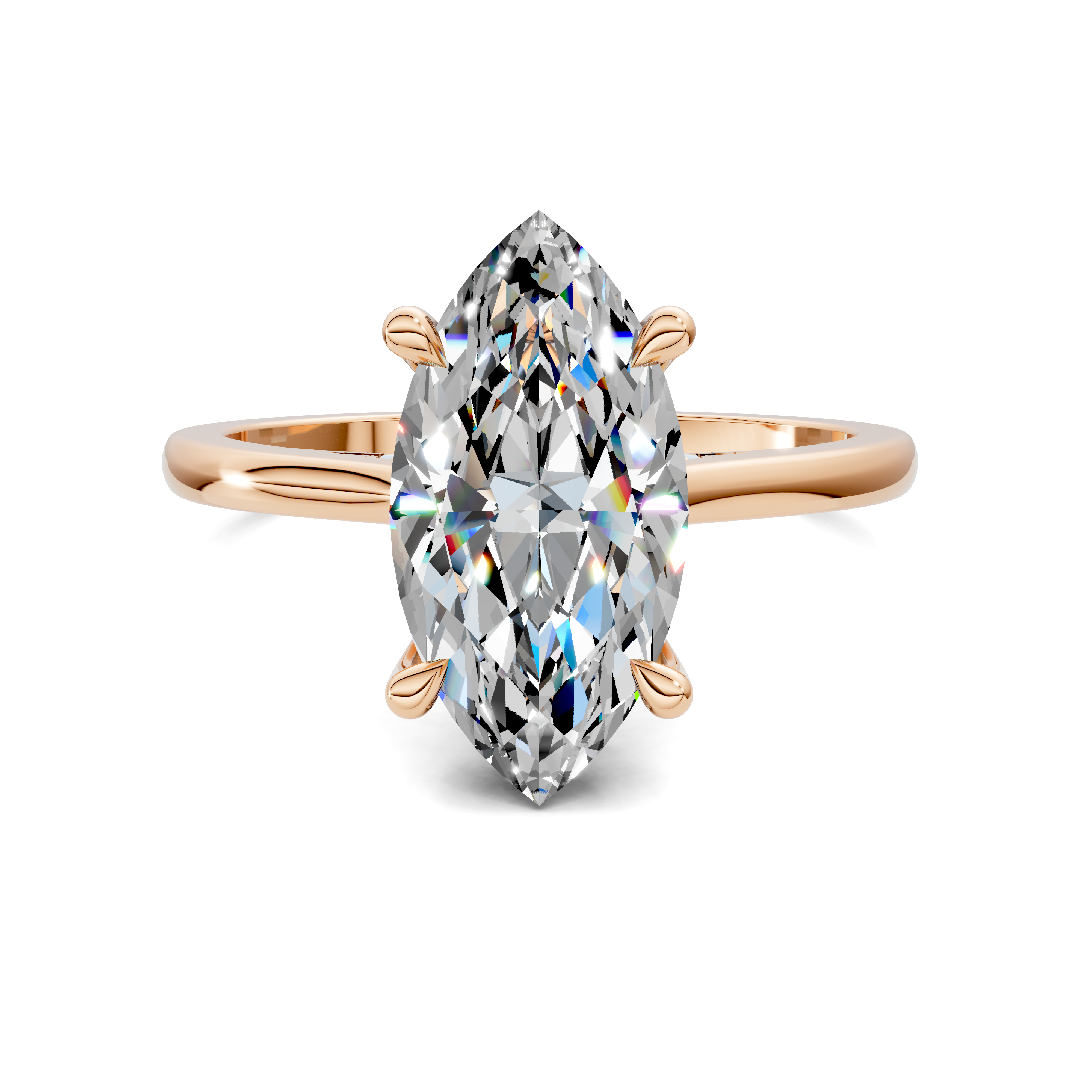 Estella Pavé Bridge Ring