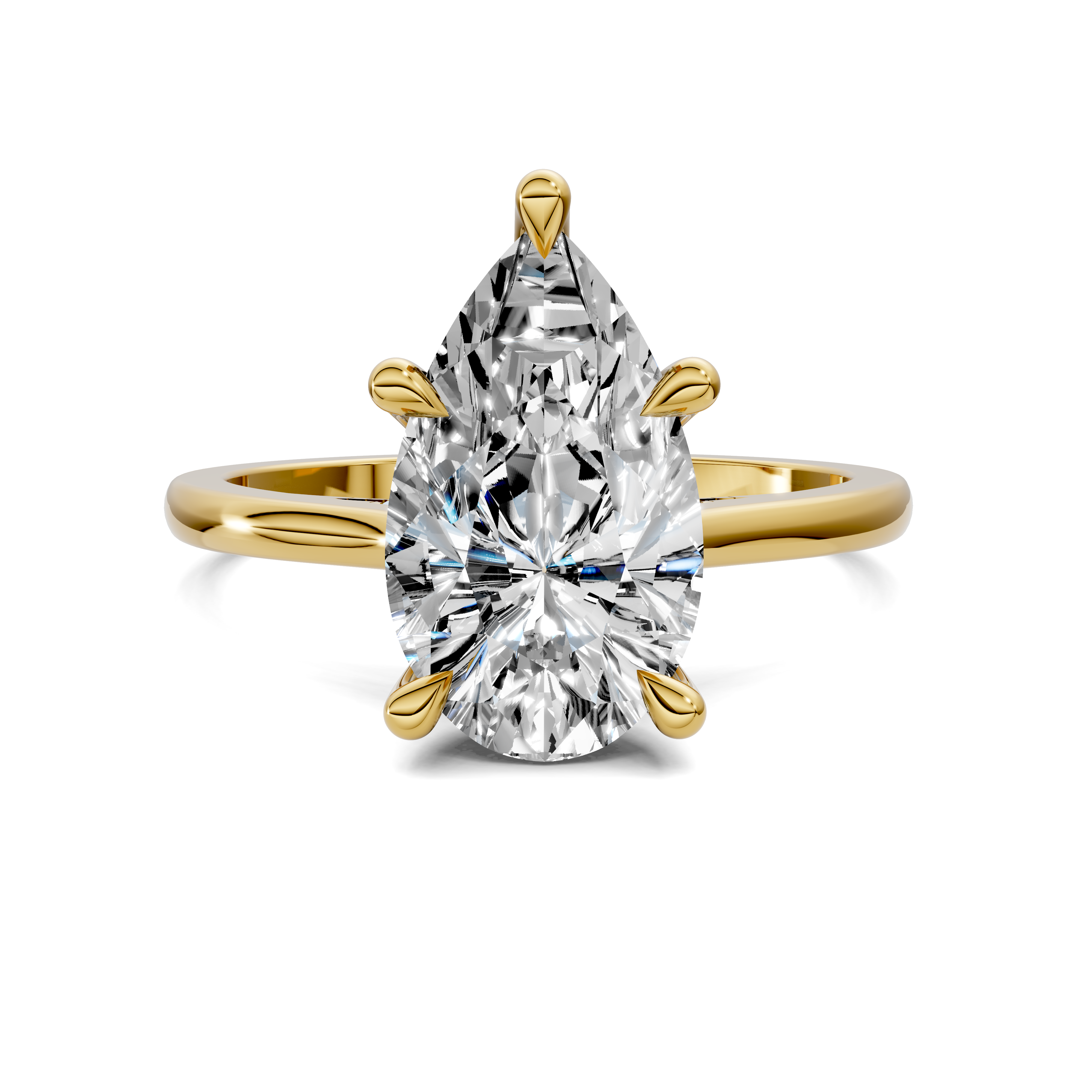 Estella Pavé Bridge Ring