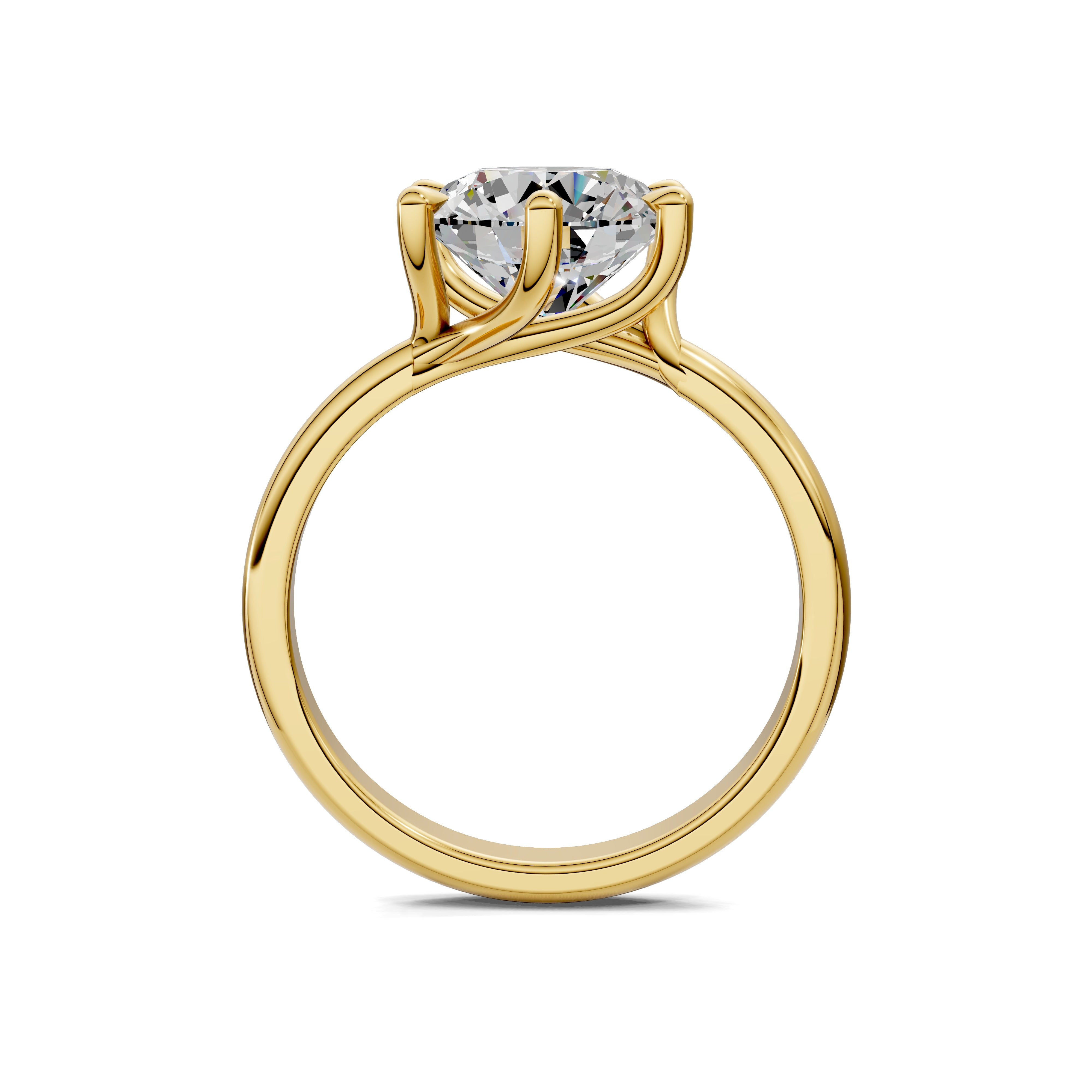Zenith Six-Prong Solitaire Diamond Ring