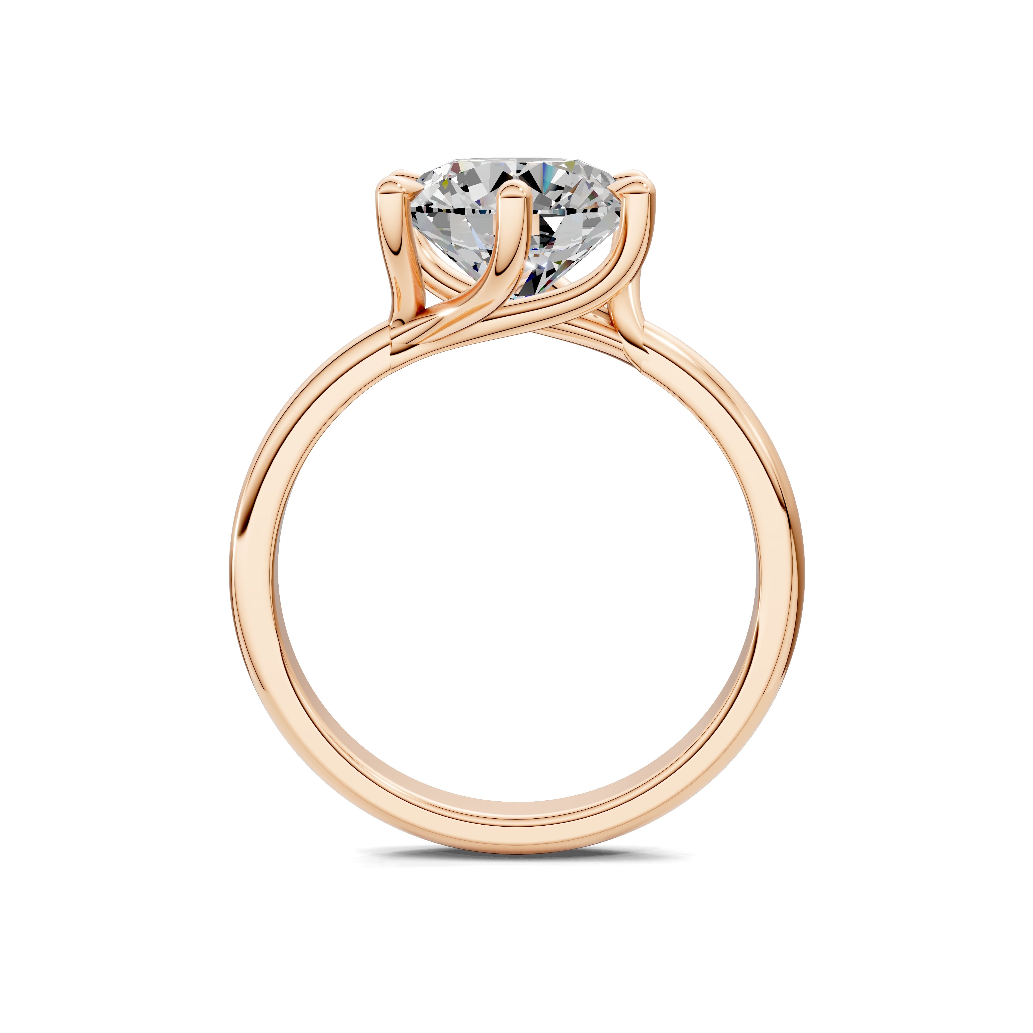 Zenith Six-Prong Solitaire Diamond Ring
