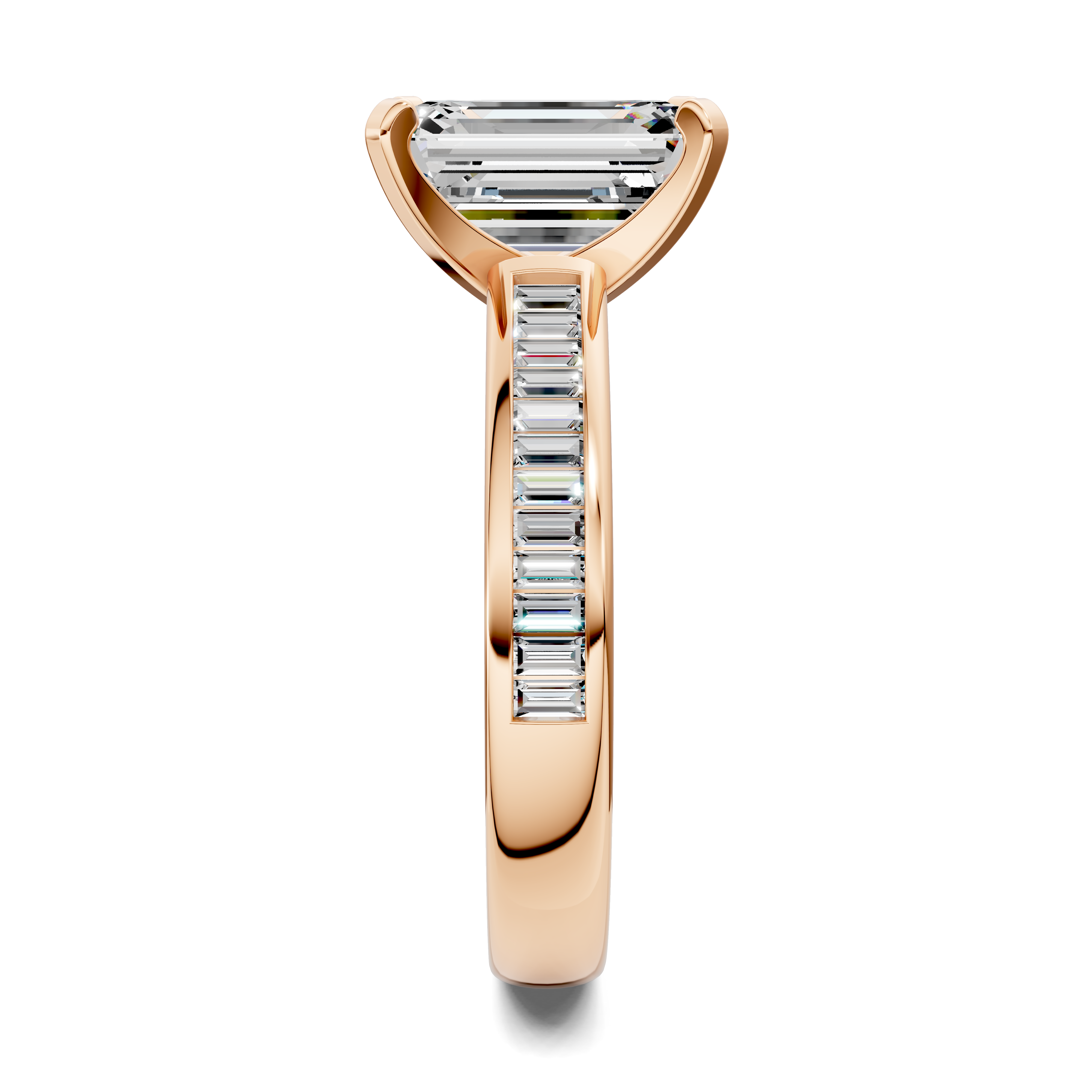 Paige Baguette Channel Set Ring