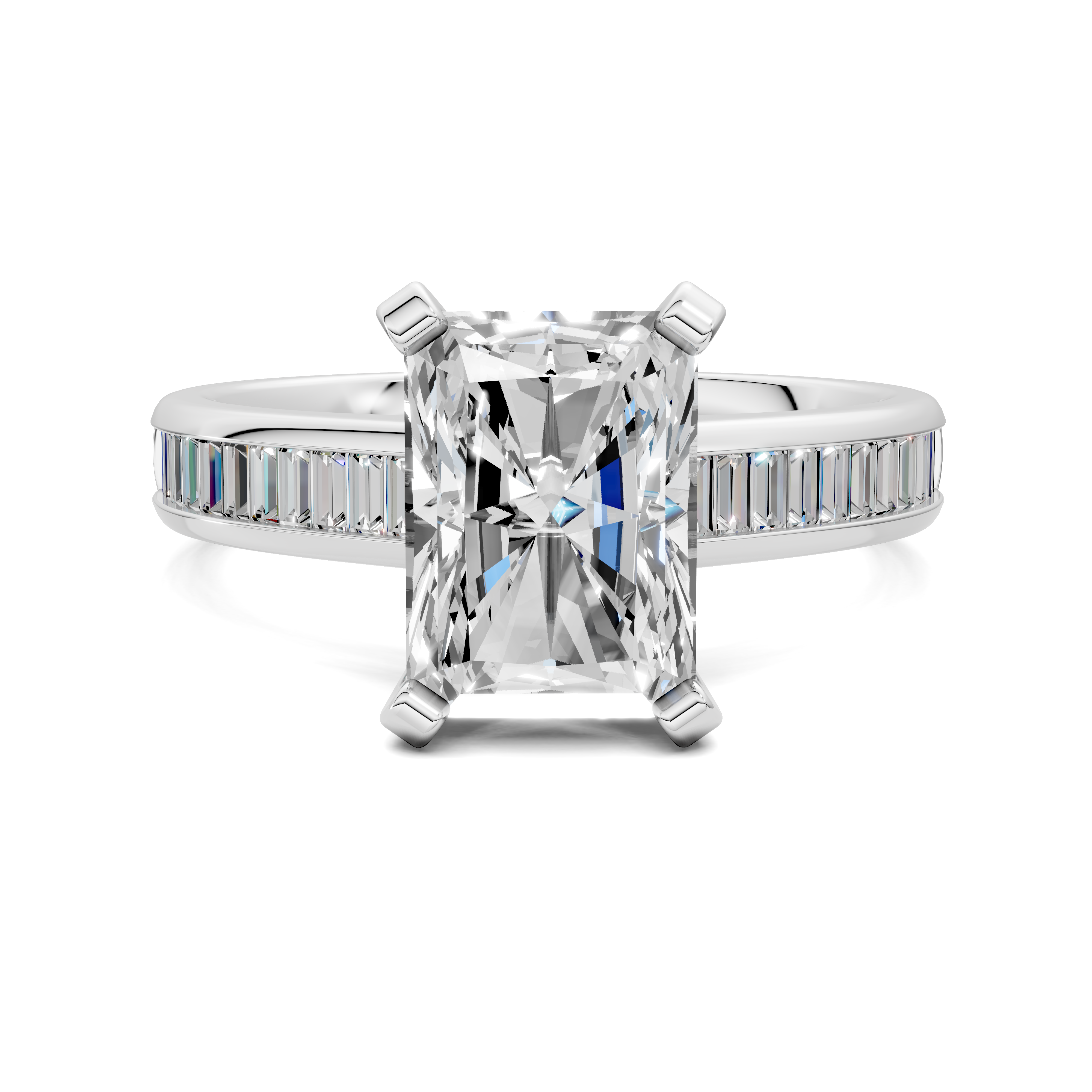 Paige Baguette Channel Set Ring