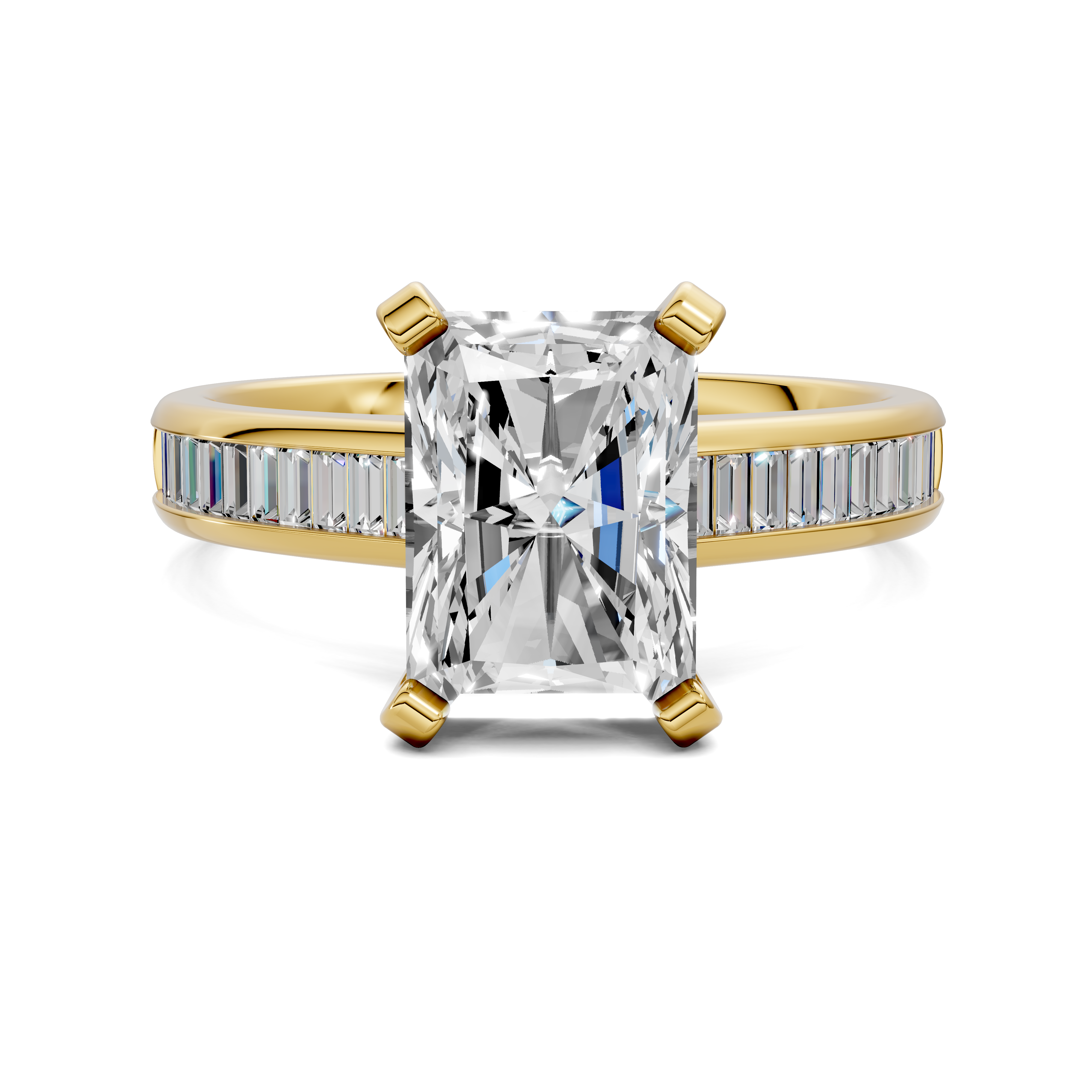 Paige Baguette Channel Set Ring
