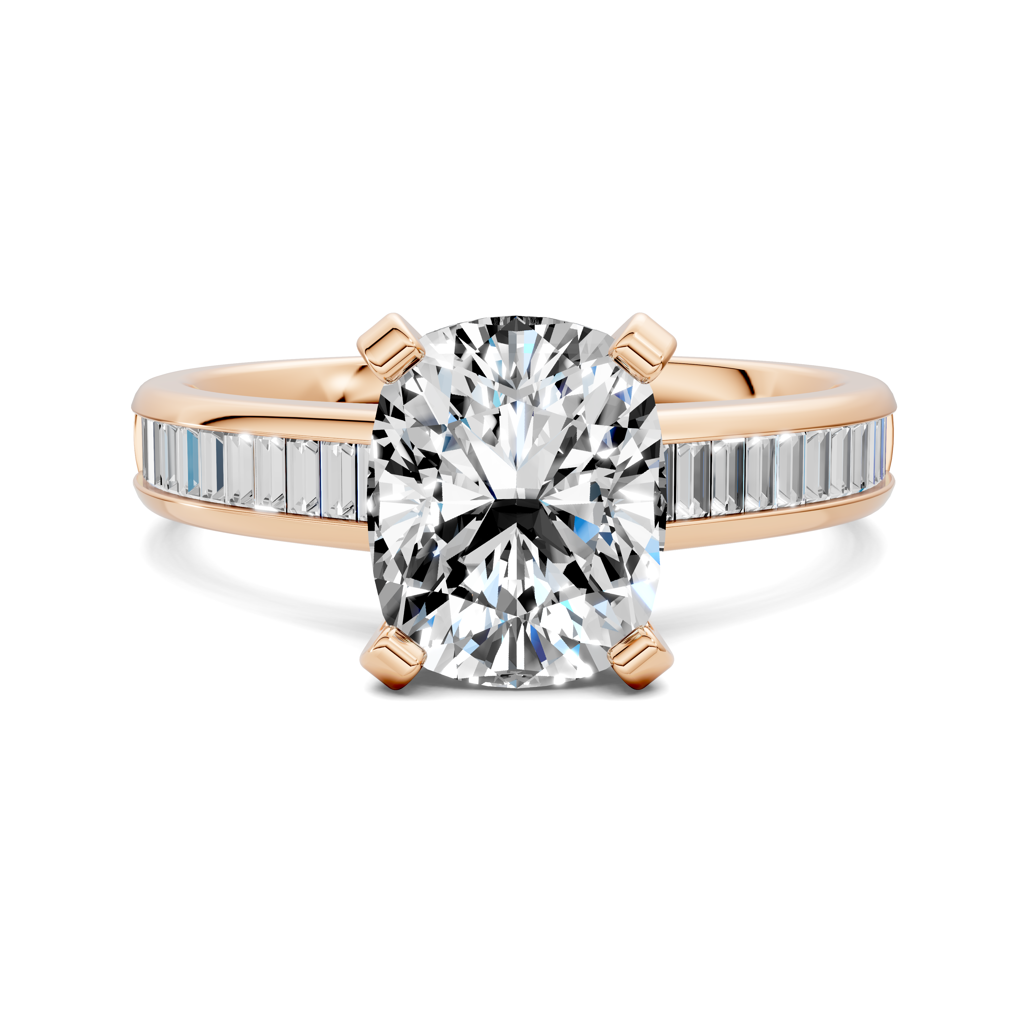 Paige Baguette Channel Set Ring