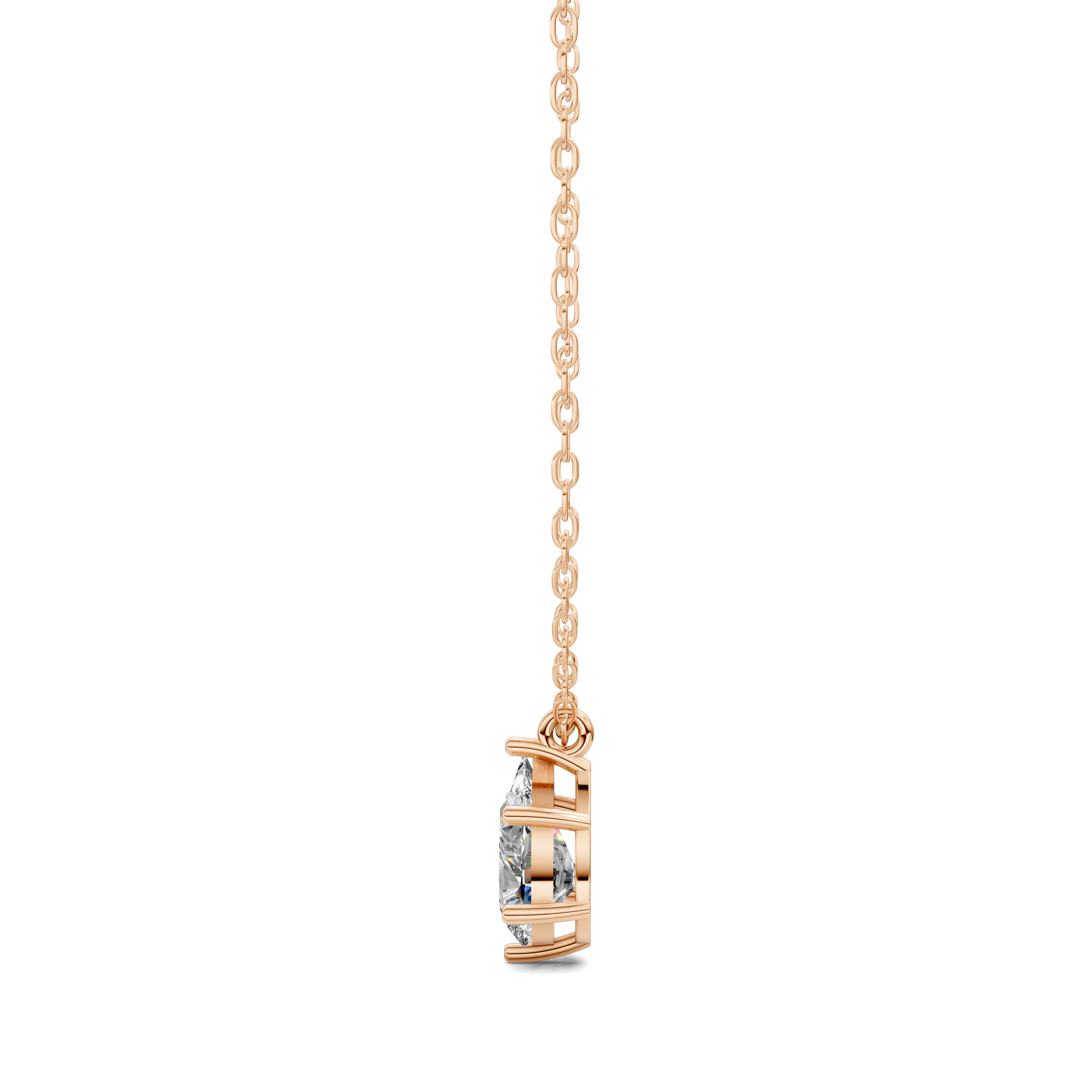 Pear Solitaire Pendant (1.5 CTW)