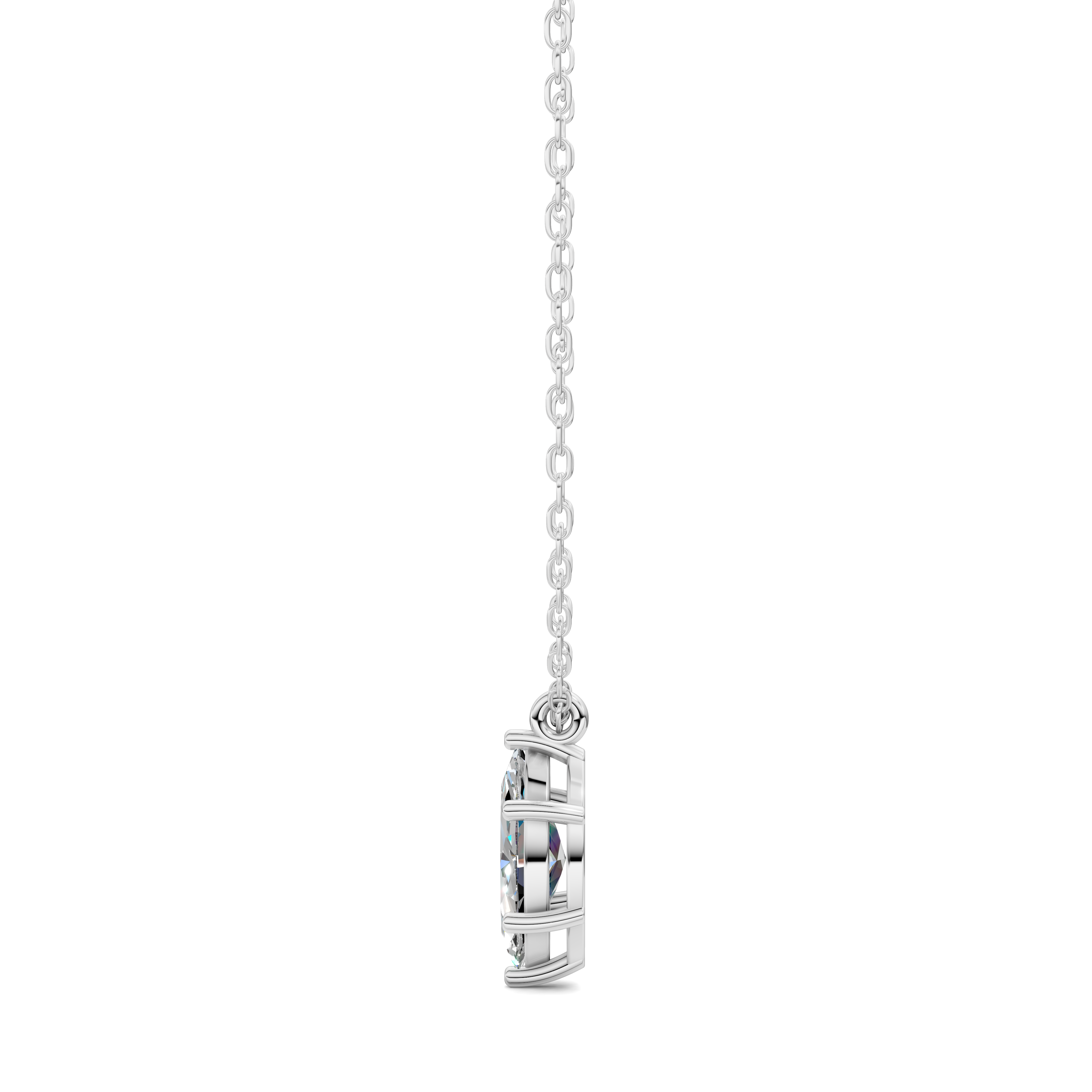 Marquise Solitaire Pendant (1.5 CTW)