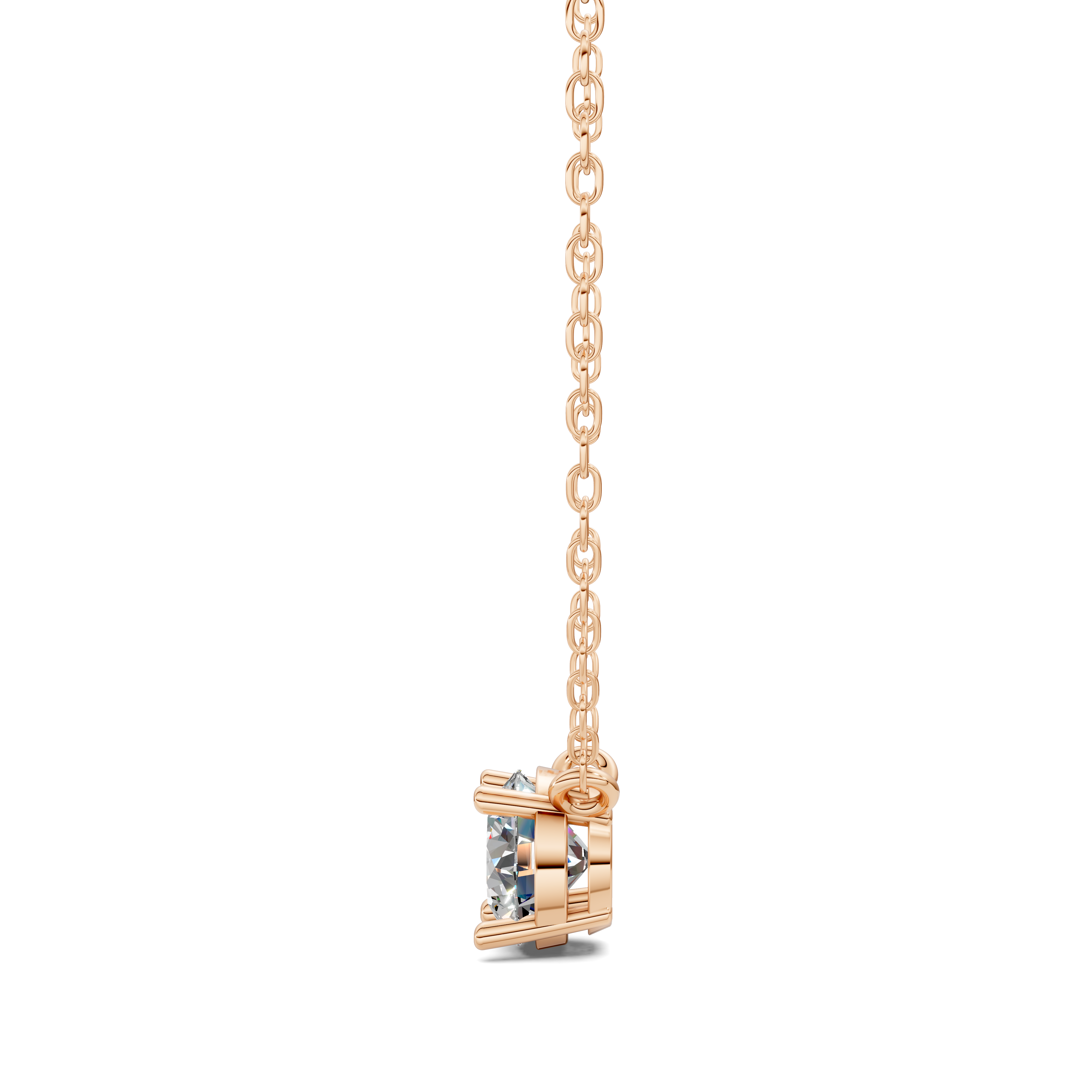 Round Solitaire Pendant (1.5 CTW)