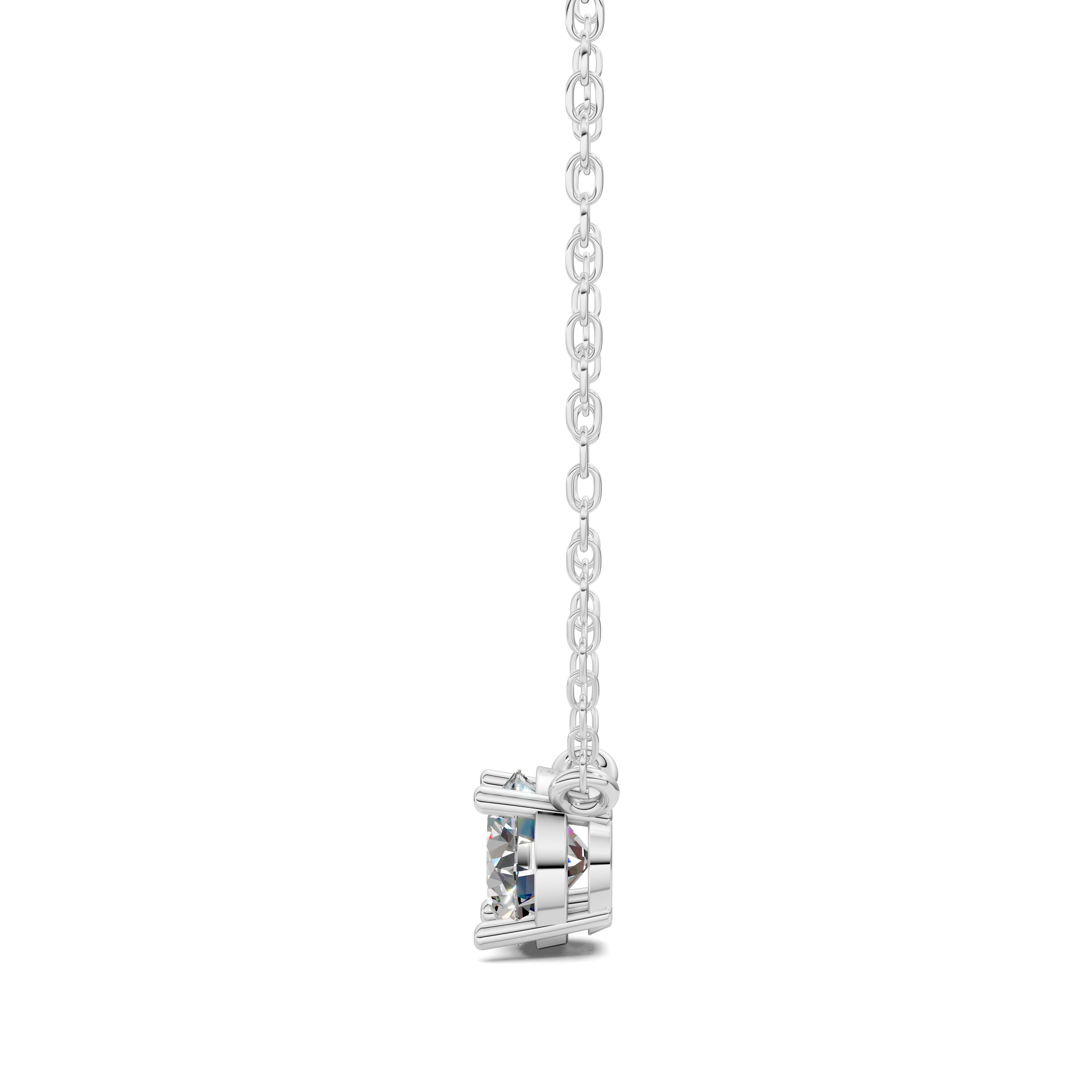 Round Solitaire Pendant (1.5 CTW)