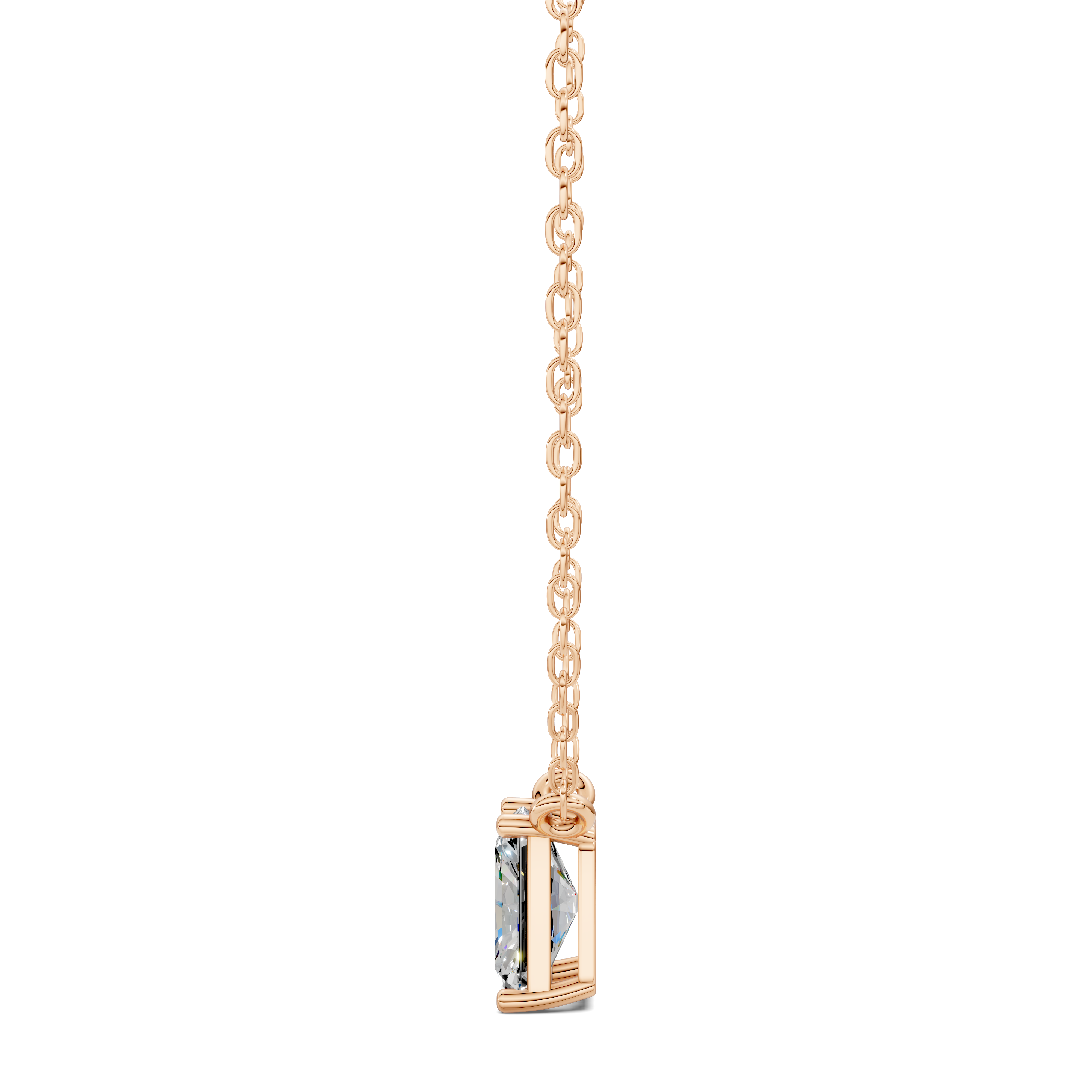 Radiant Solitaire Pendant (1.5 CTW)