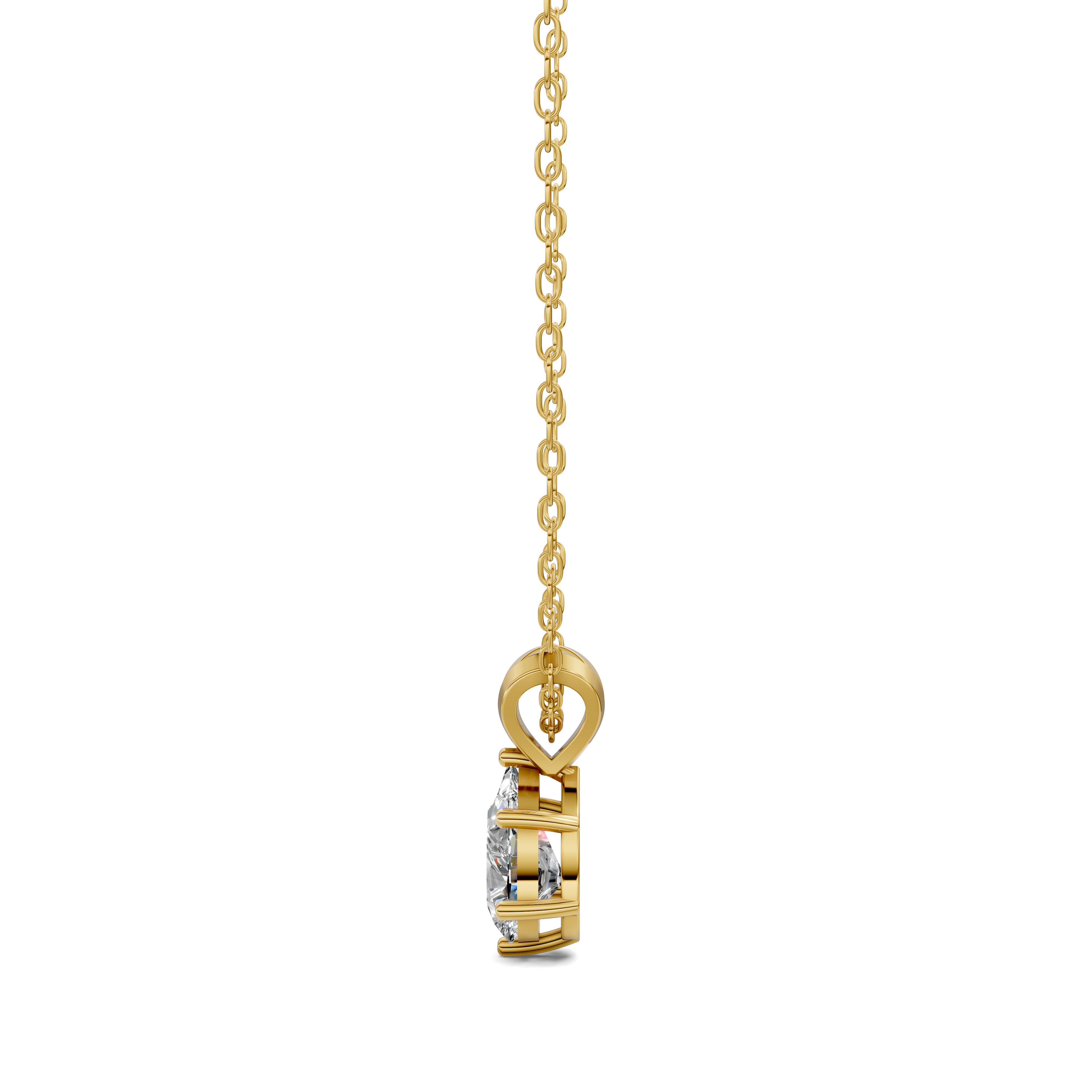 Pear Split Bail Diamond Pendant (1.50 CTW)