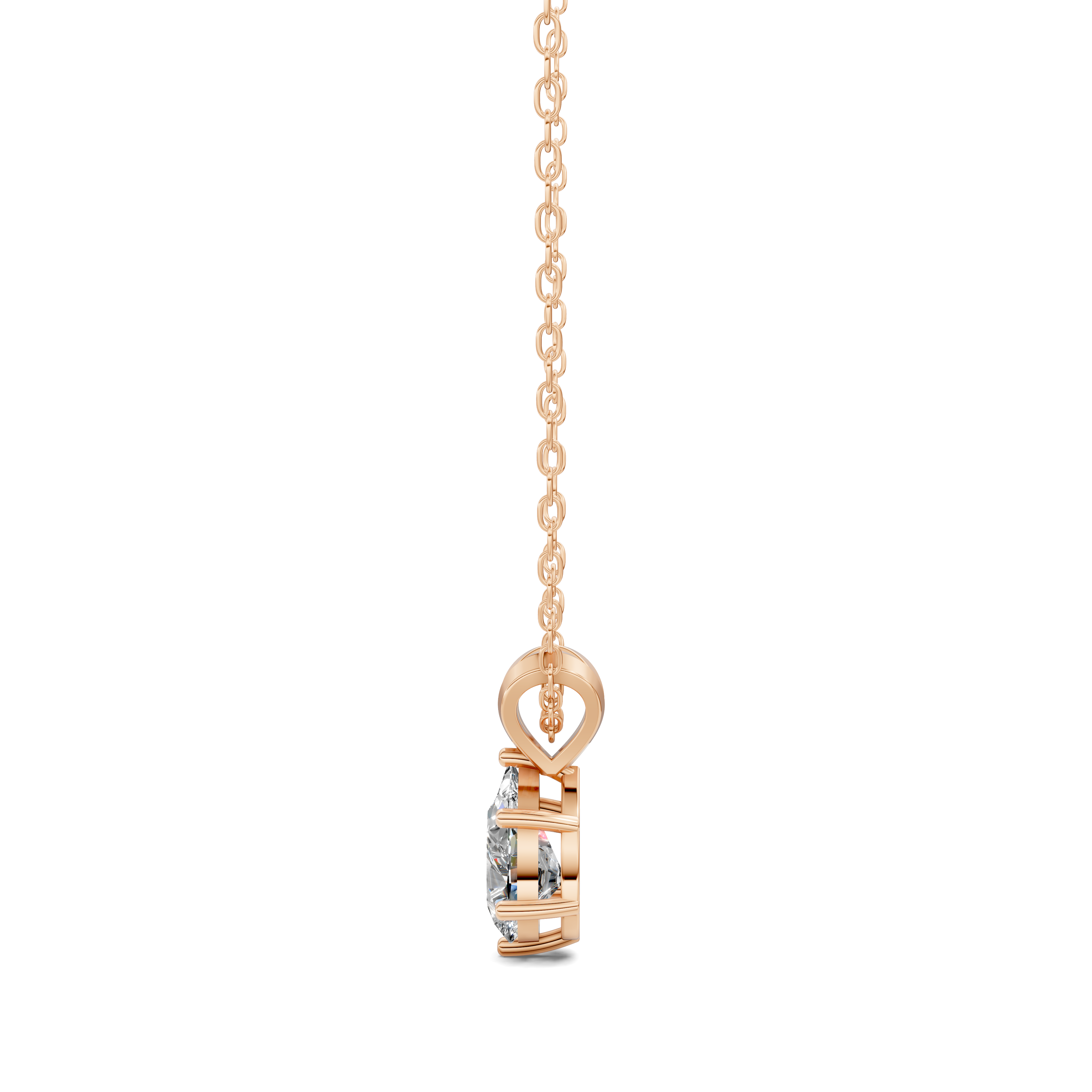Pear Split Bail Diamond Pendant (1.50 CTW)