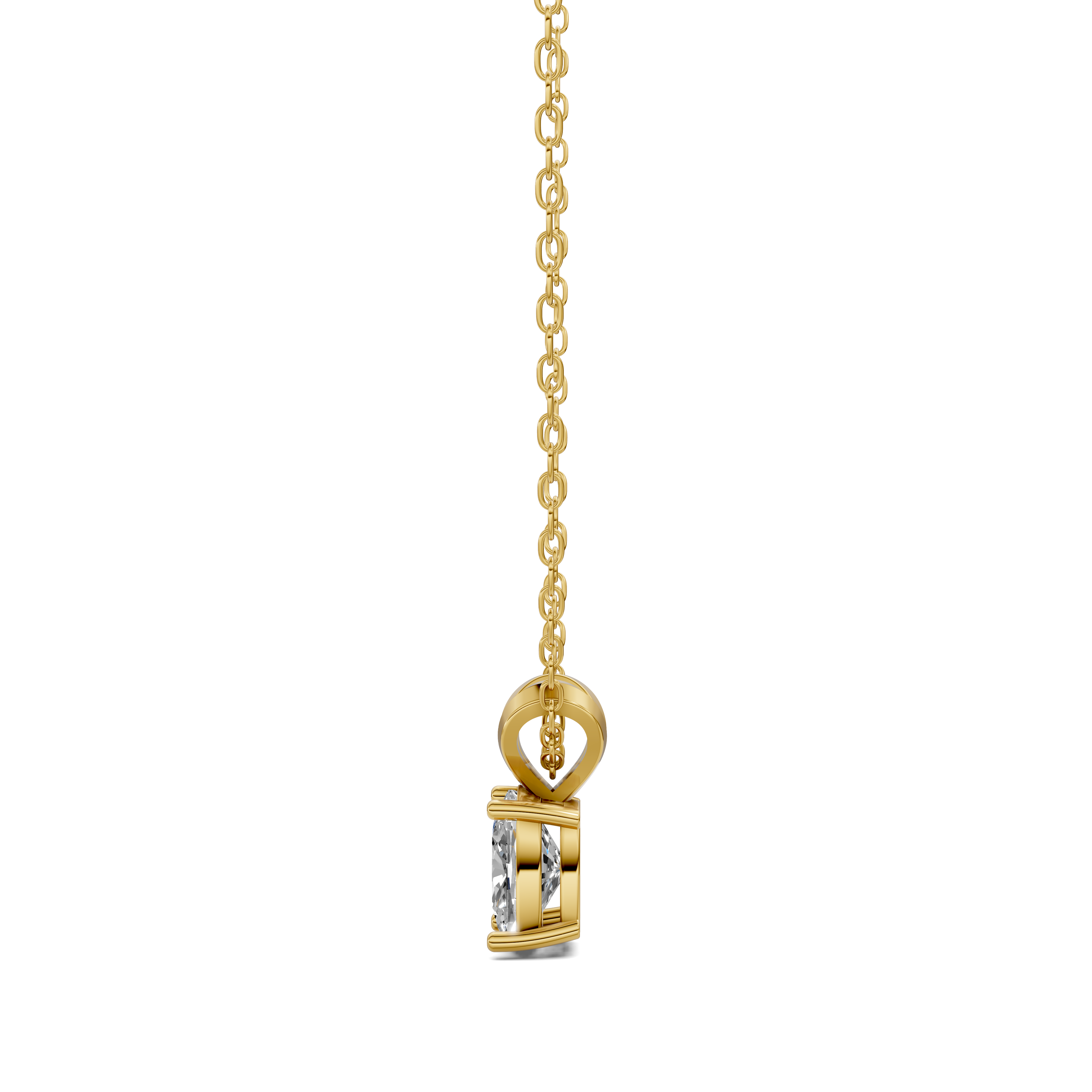 Cushion Split Bail Diamond Pendant (1.50 CTW)