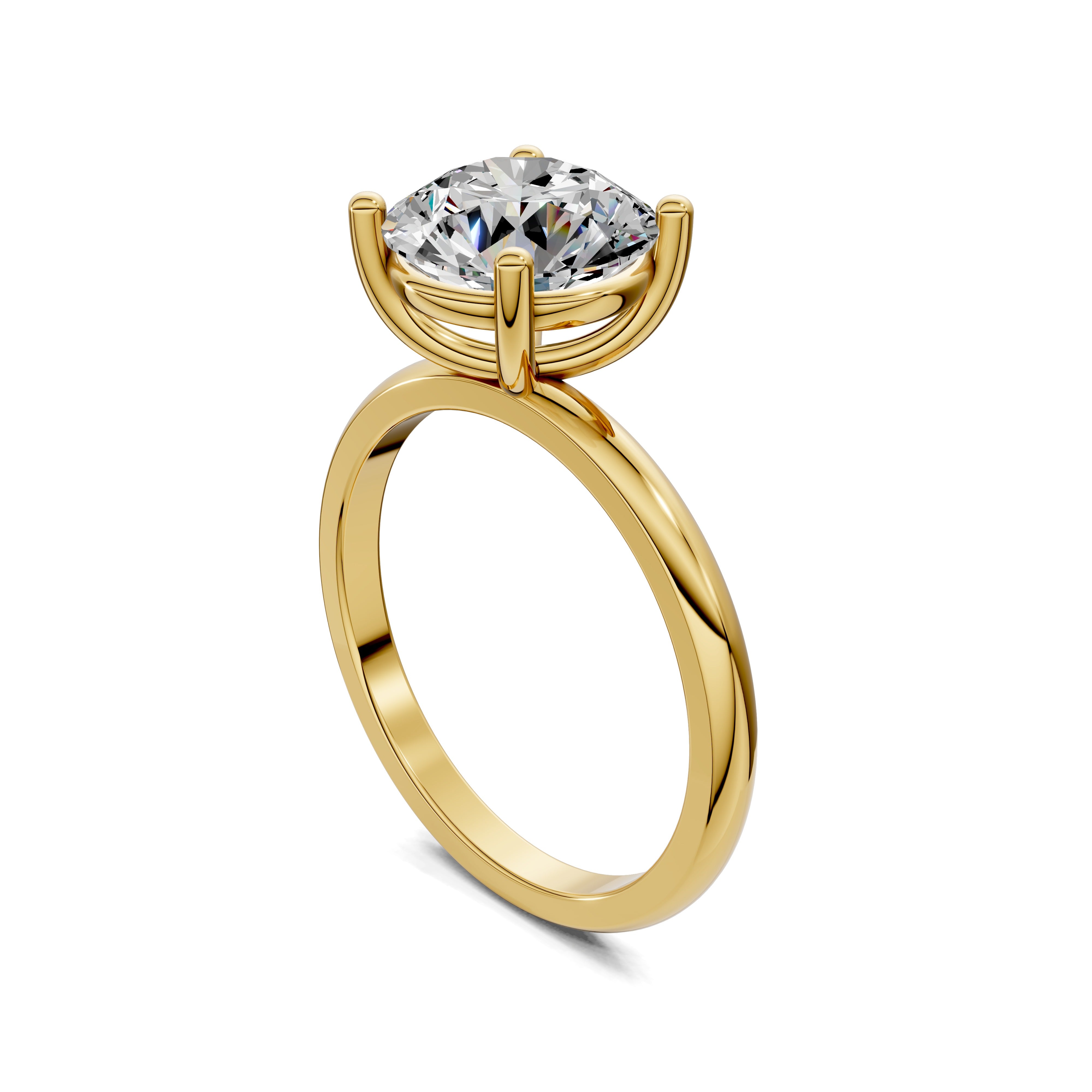Zara Classic Solitaire Ring