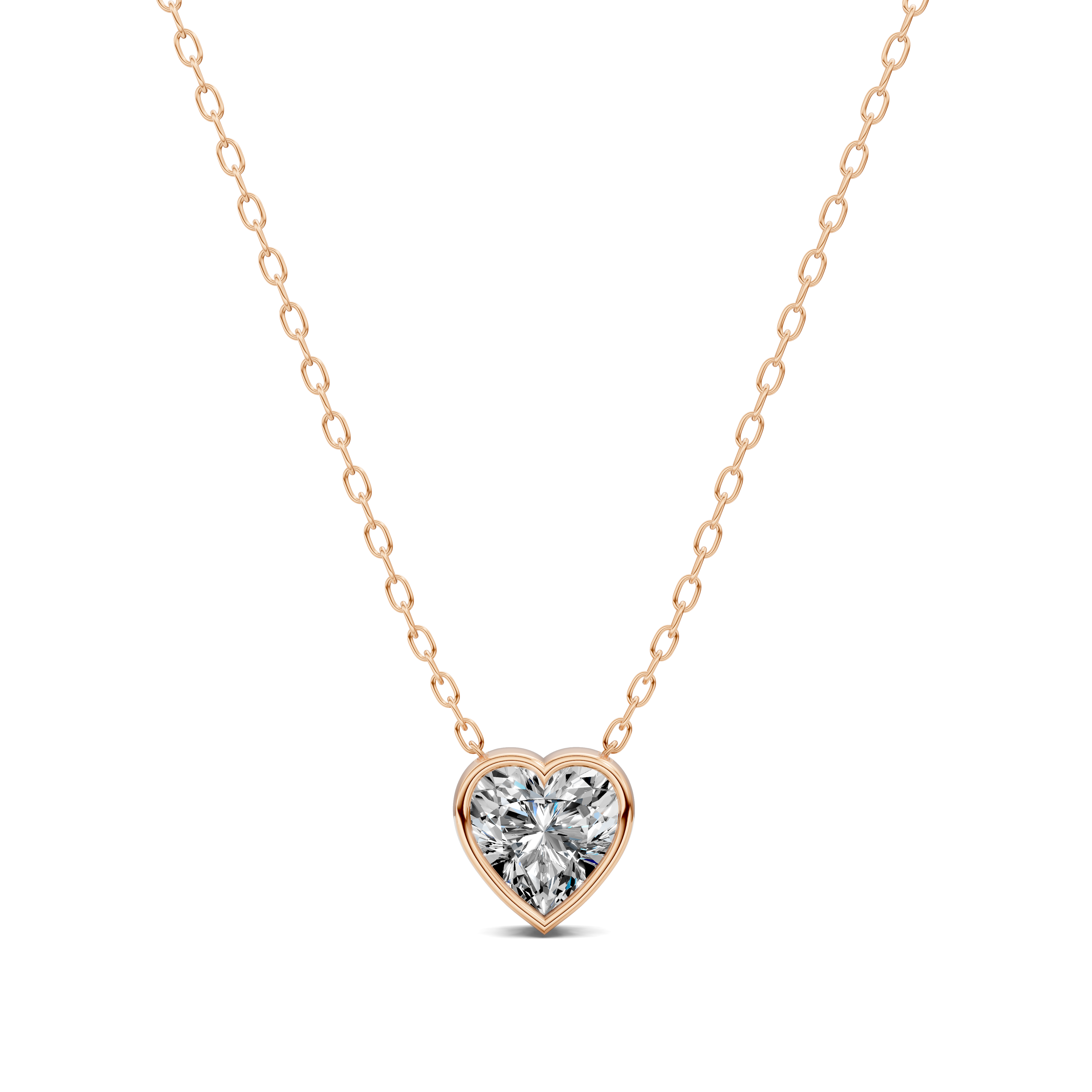 Cushion Bezel Diamond Pendant (1.50 CTW)