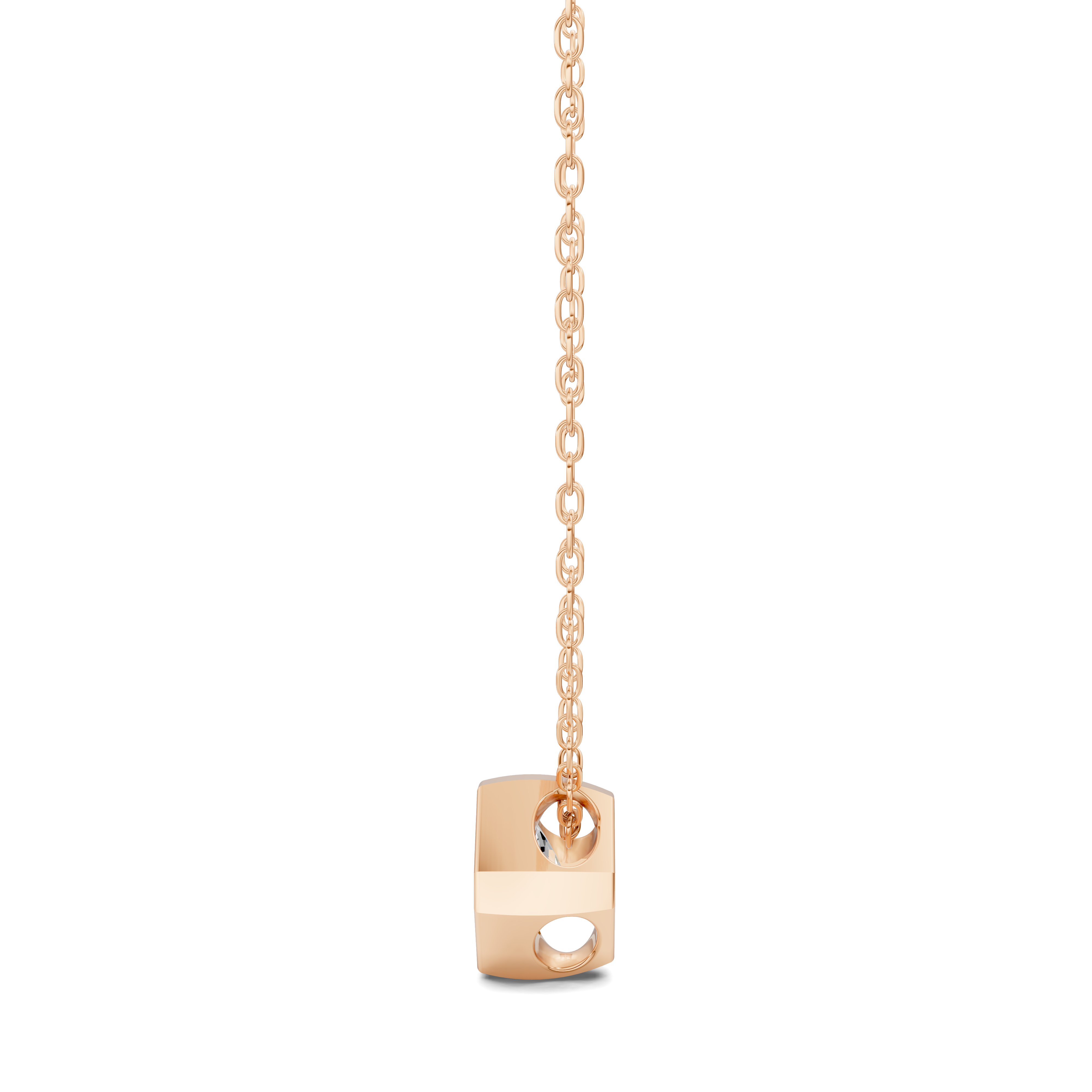 Asscher Bezel Diamond Pendant (1.50 CTW)