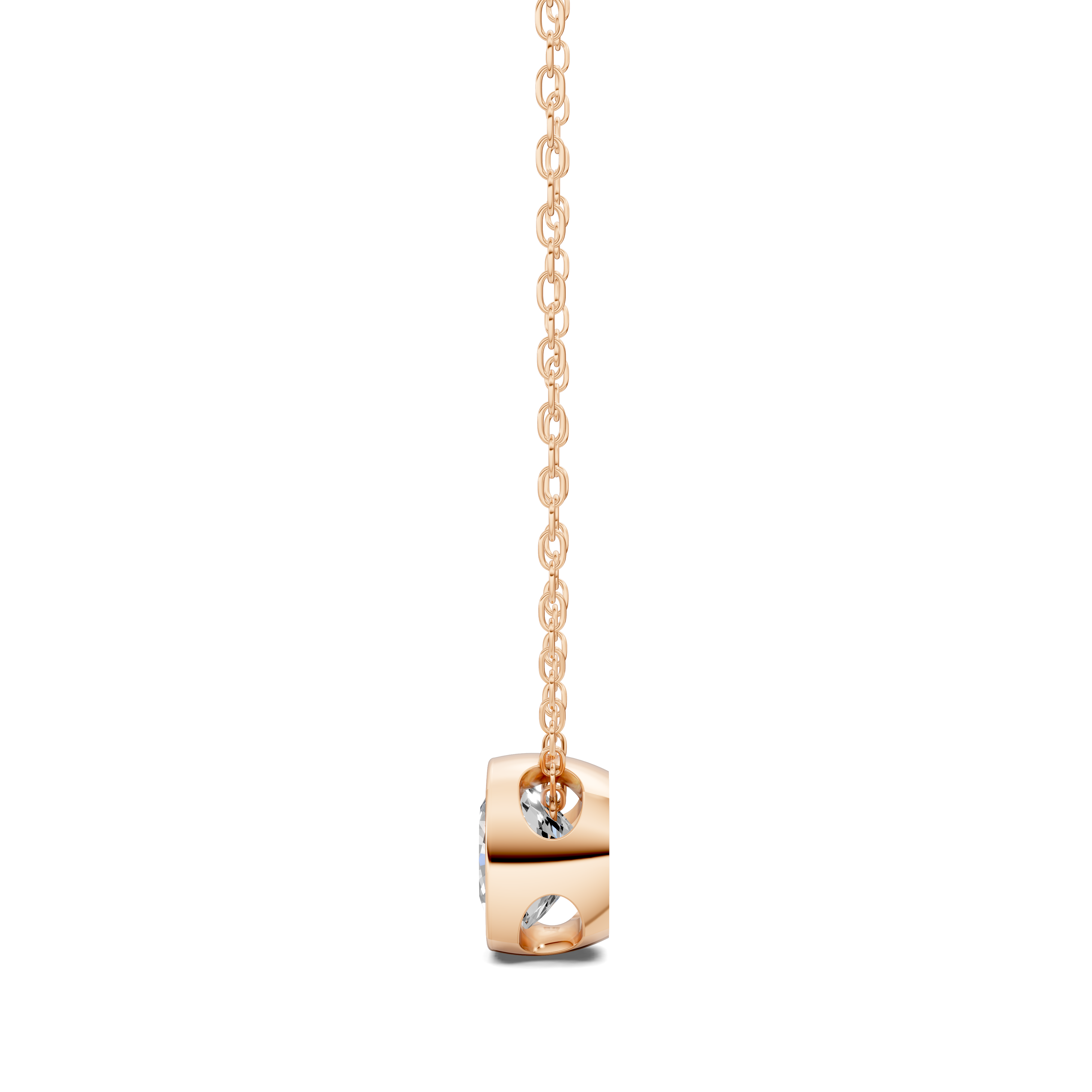 Cushion Bezel Diamond Pendant (1.50 CTW)